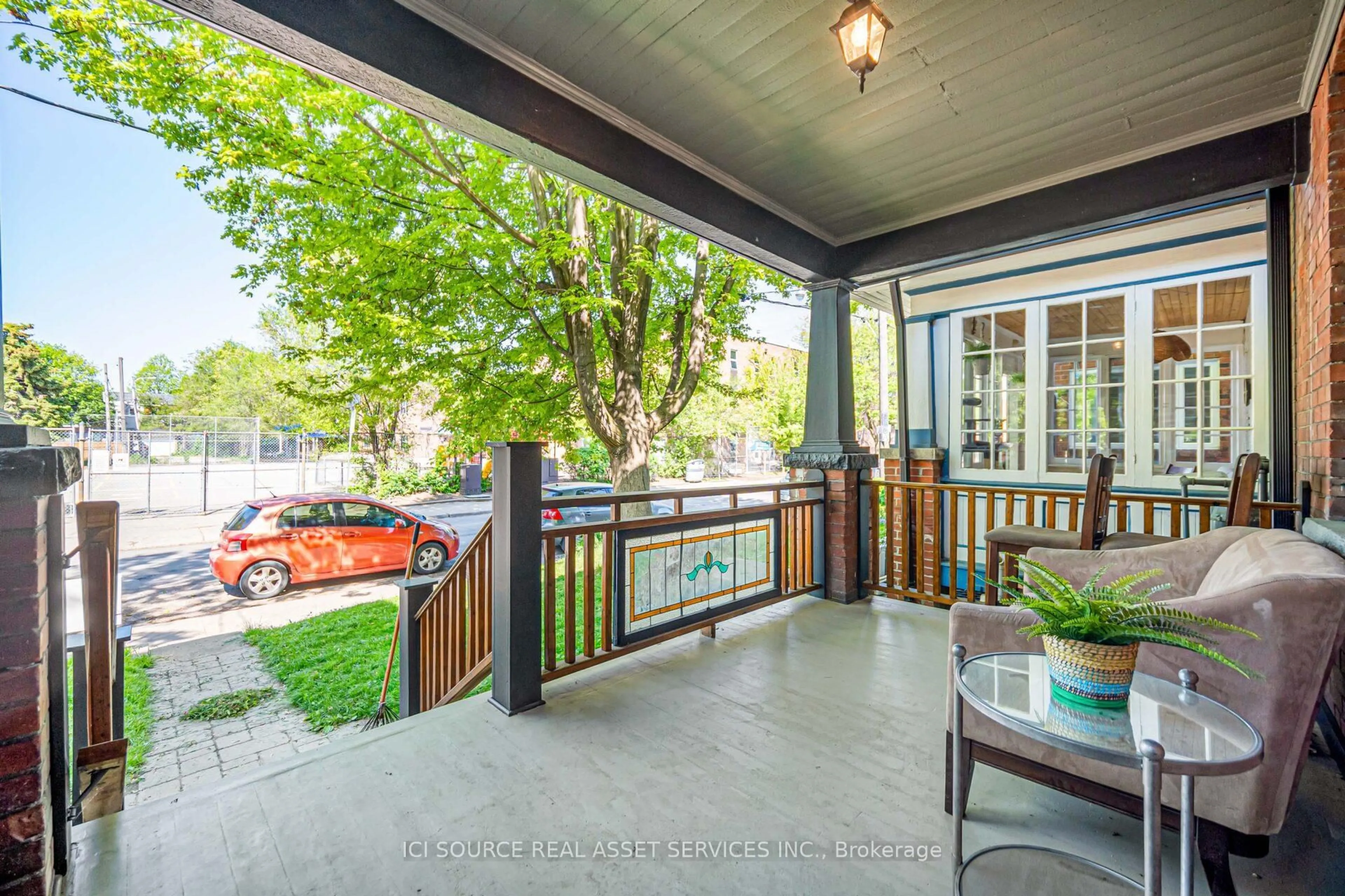 Patio, street for 213 Laughton Ave, Toronto Ontario M6N 2X7
