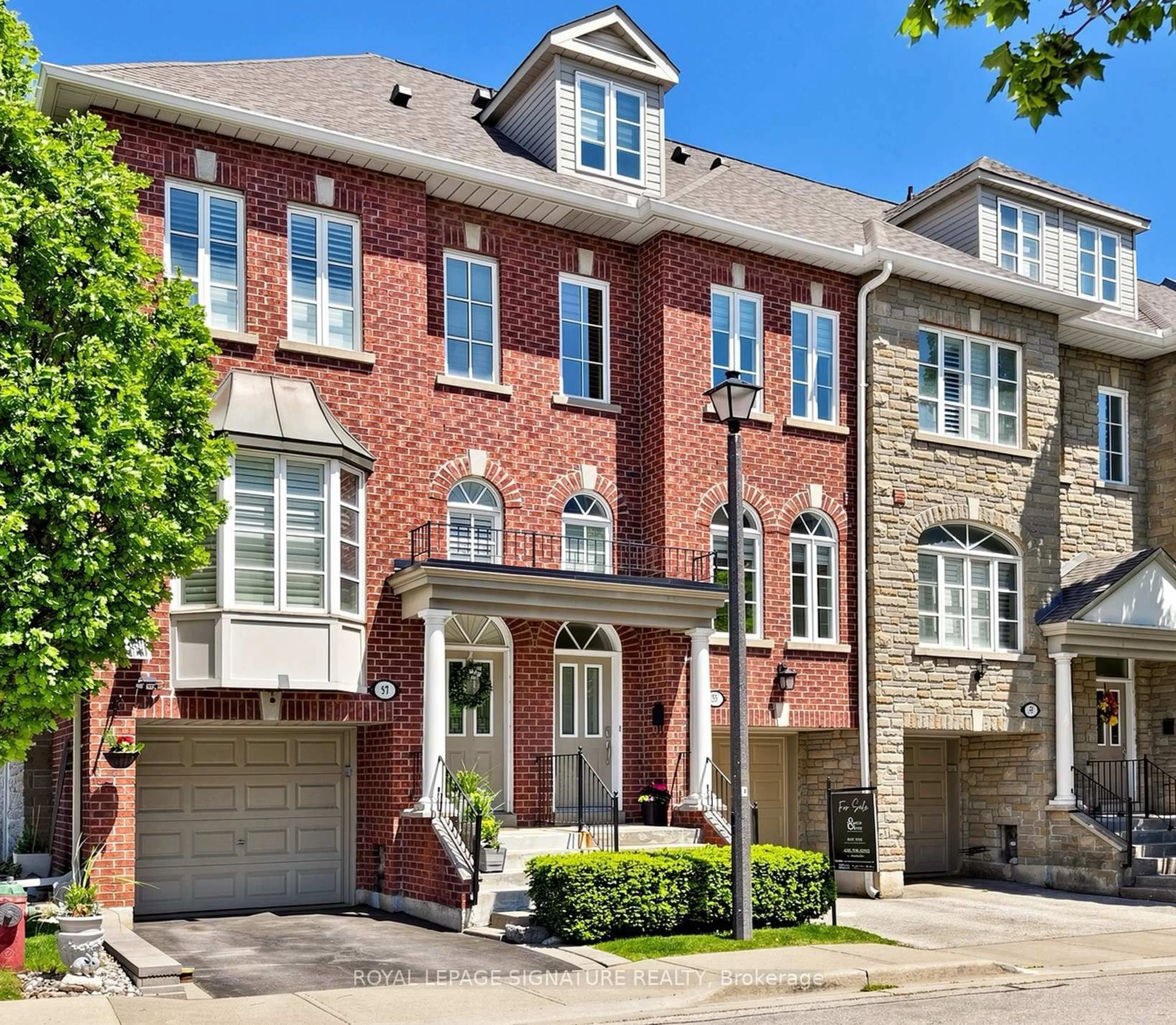 Home with brick exterior material, street for 55 San Remo Terr, Toronto Ontario M8Z 6C6