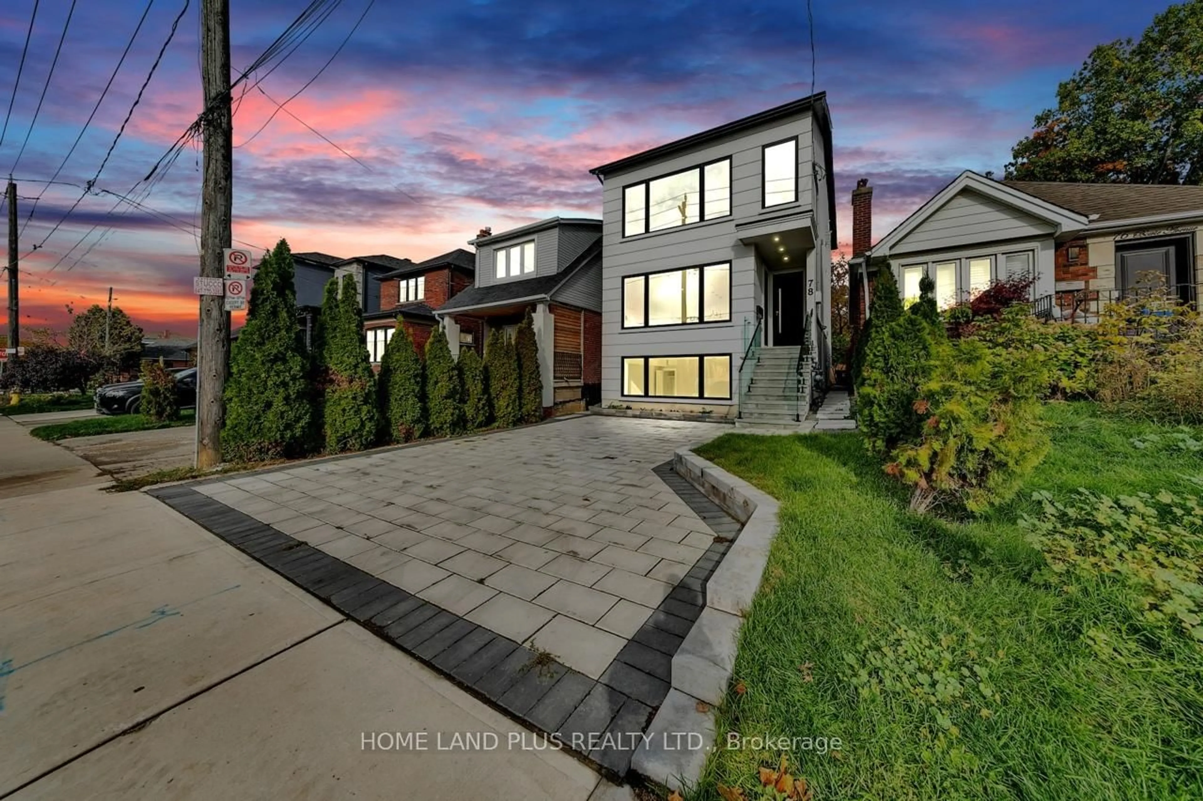 Home with brick exterior material, street for 78 Bowie Ave, Toronto Ontario M6E 2P5