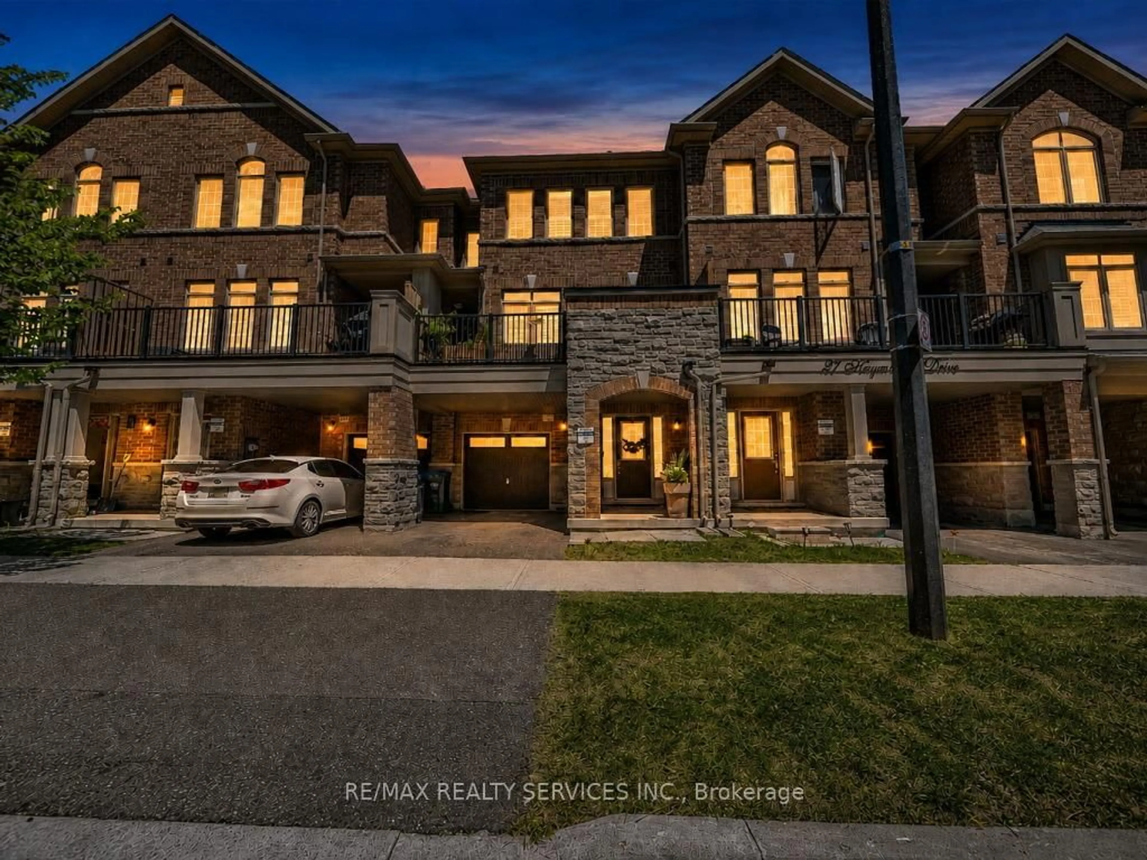 Home with brick exterior material, street for 29 Haymarket Dr, Brampton Ontario L7A 5C3