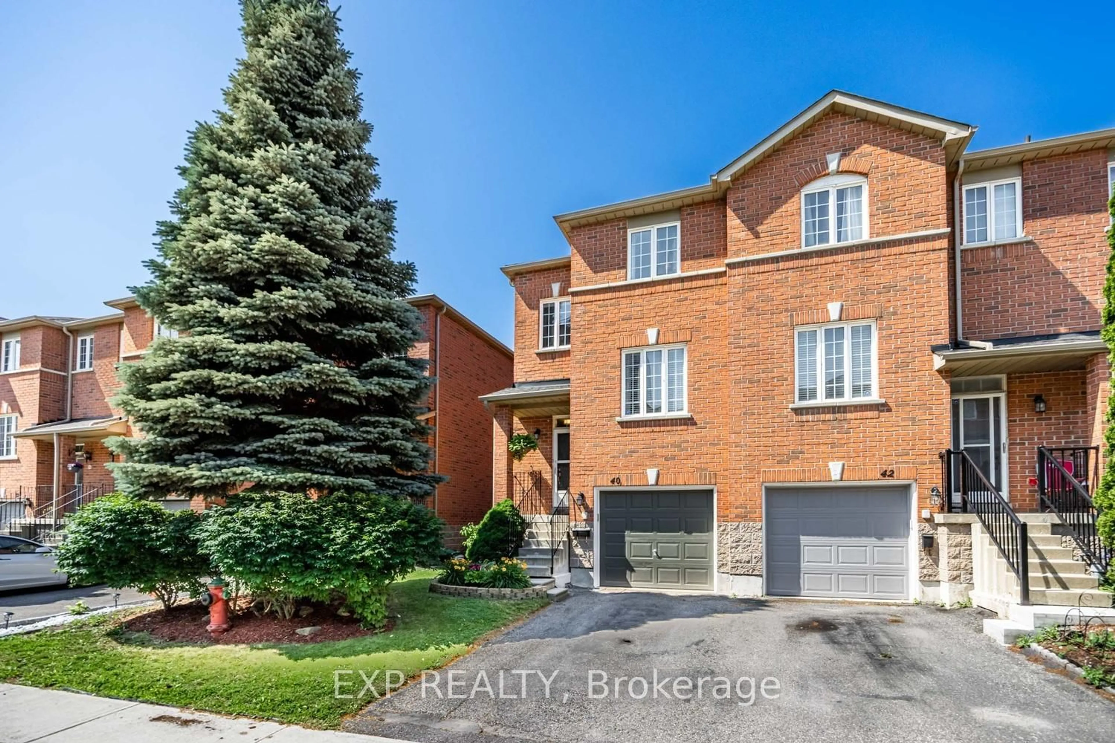 Home with brick exterior material, street for 120 Railroad St #40, Brampton Ontario L6X 5A1
