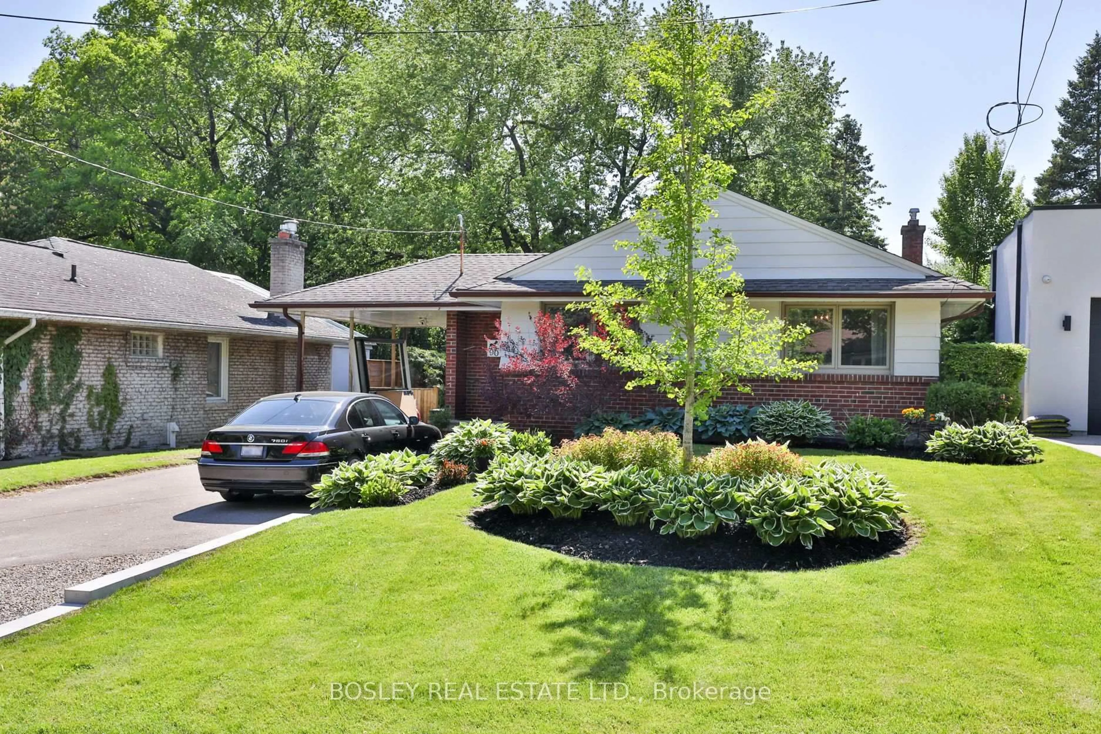 Home with brick exterior material, street for 90 Ravenscrest Dr, Toronto Ontario M9B 5N3