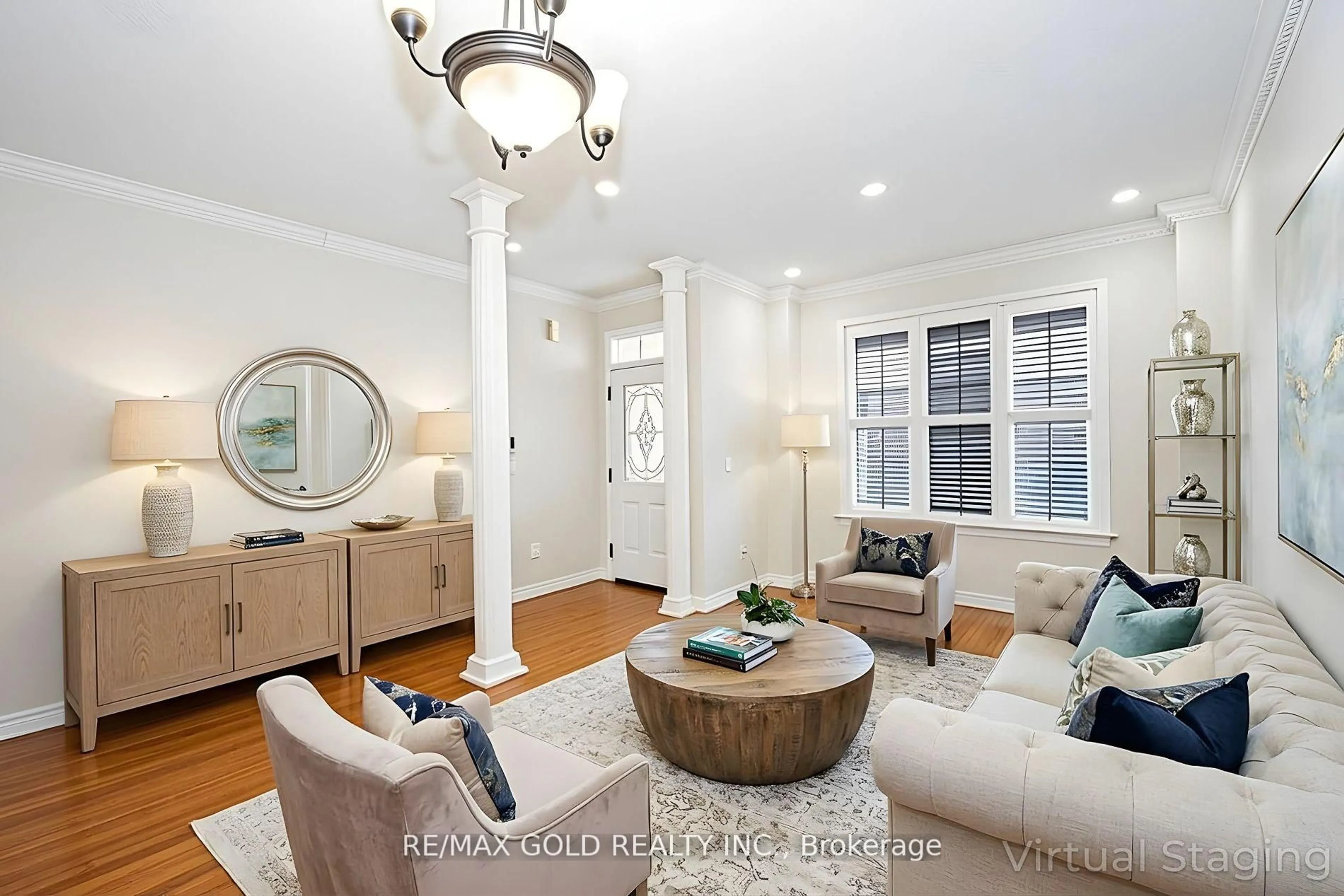 Living room with furniture, unknown for 321 Queen Mary Dr, Brampton Ontario L7A 3S6