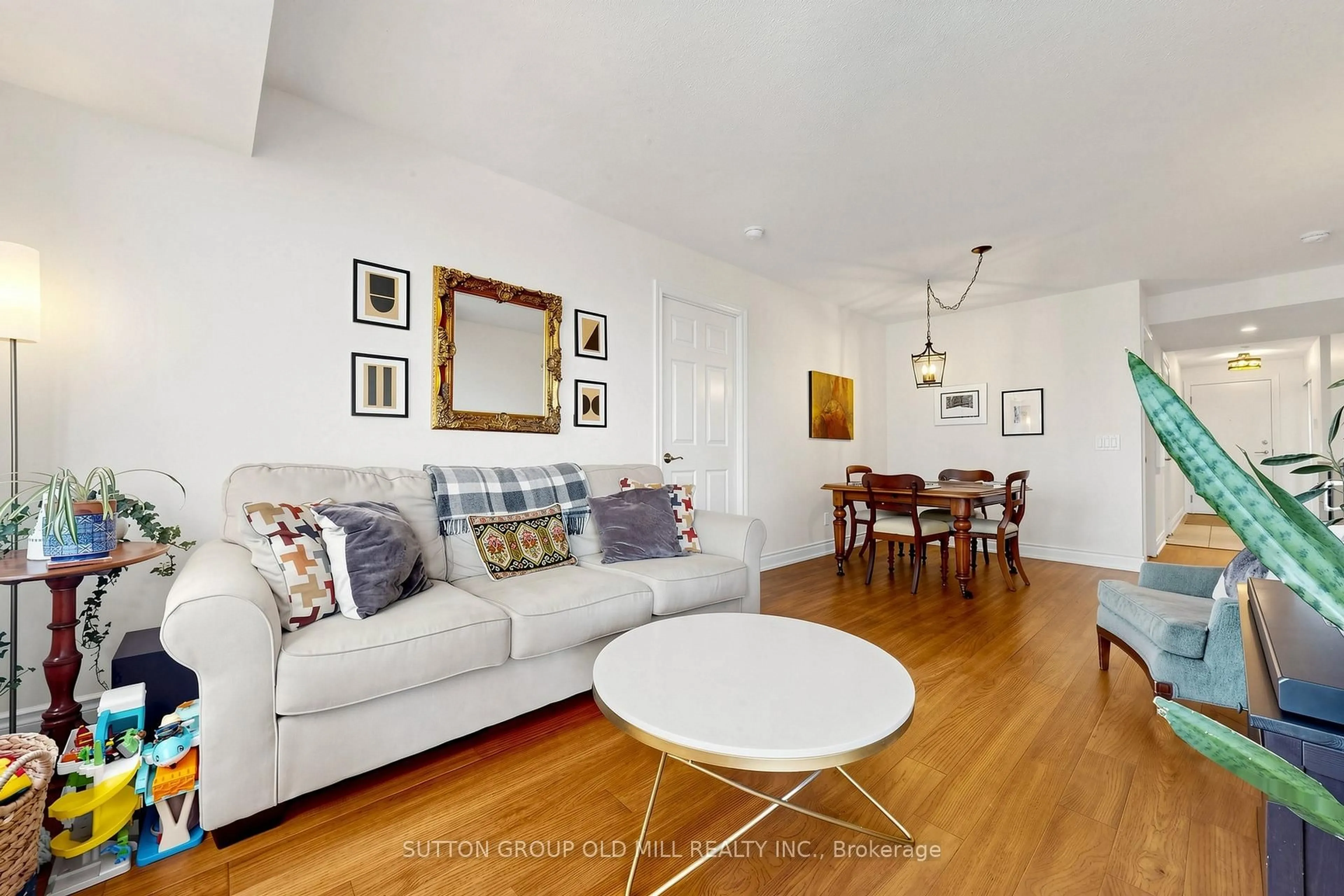 Living room with furniture, unknown for 5233 Dundas St #1716, Toronto Ontario M9B 6M1