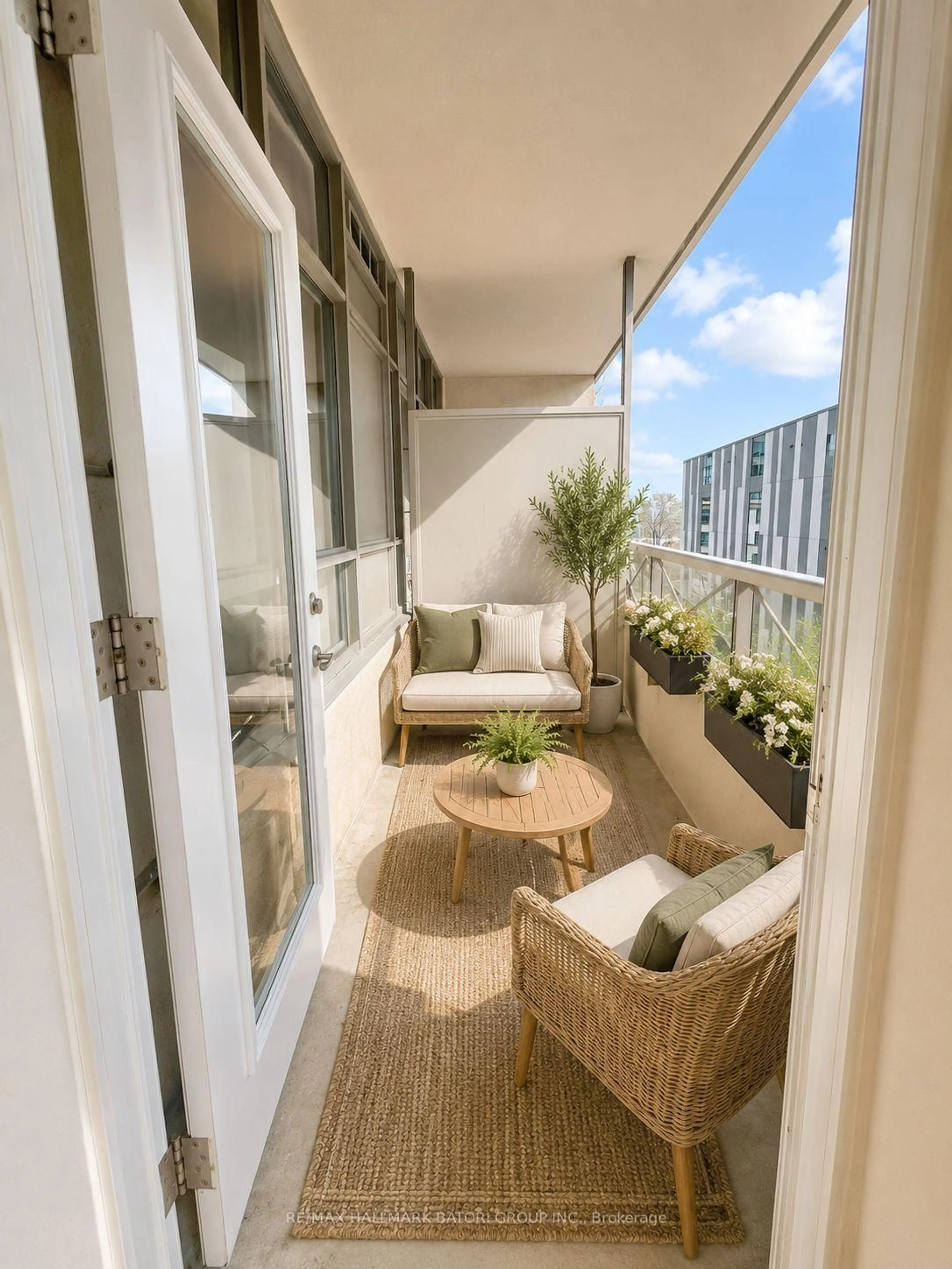 Balcony in the apartment, street for 5233 Dundas St #316, Toronto Ontario M9B 6M1
