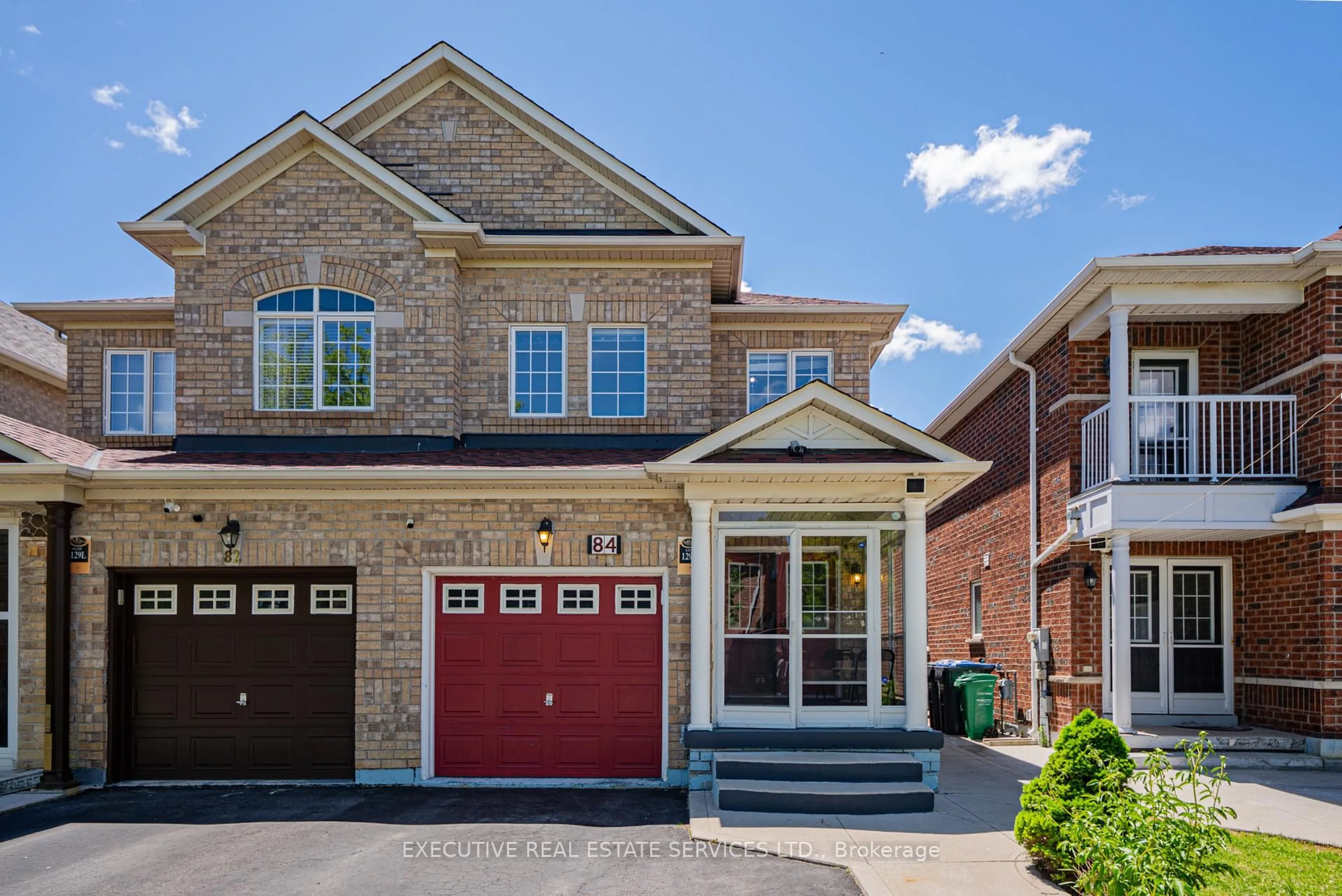 Home with brick exterior material, street for 84 Dewridge Crt, Brampton Ontario L6R 3C1