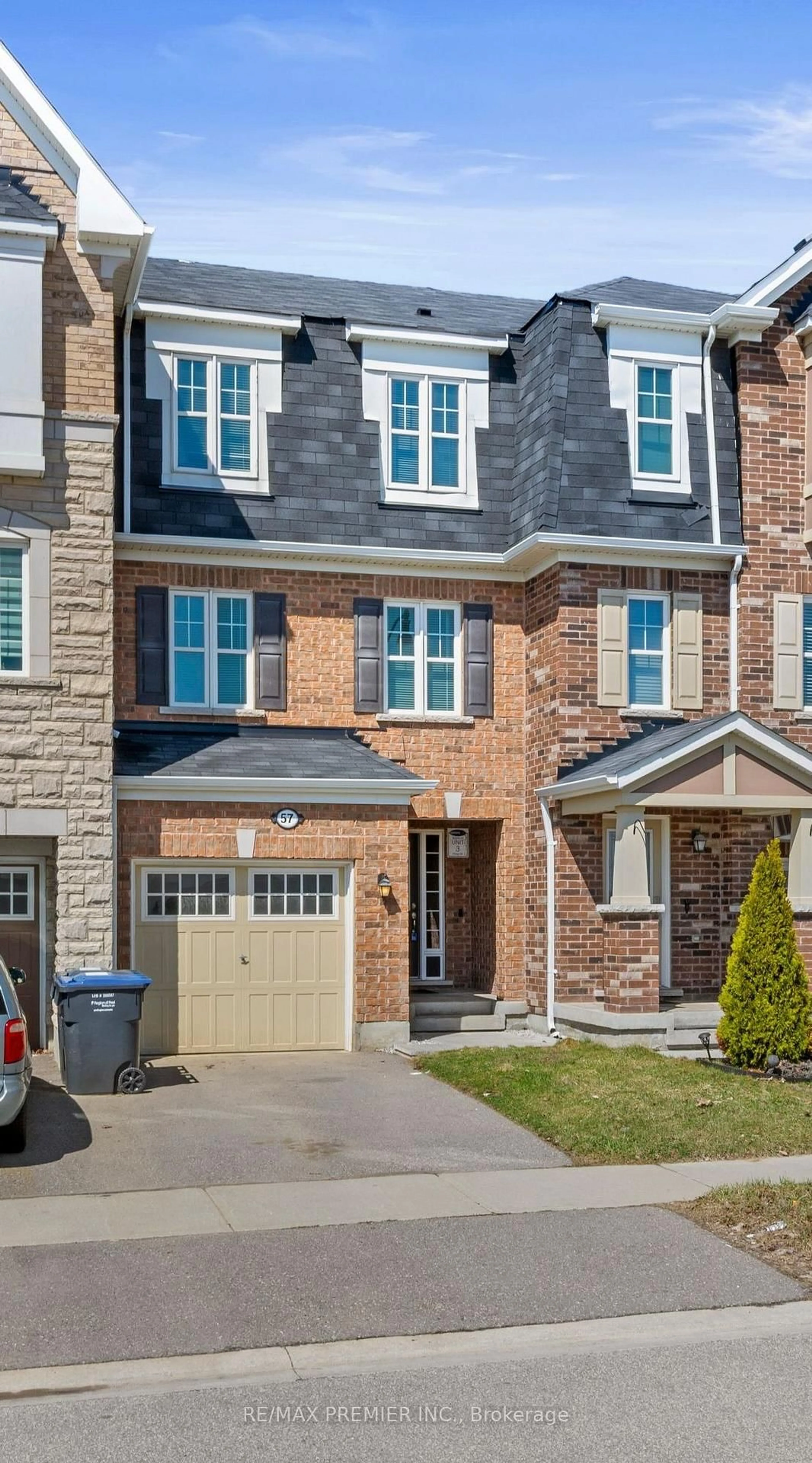 Home with brick exterior material, street for 57 Baycliffe Cres, Brampton Ontario L7A 3Z3