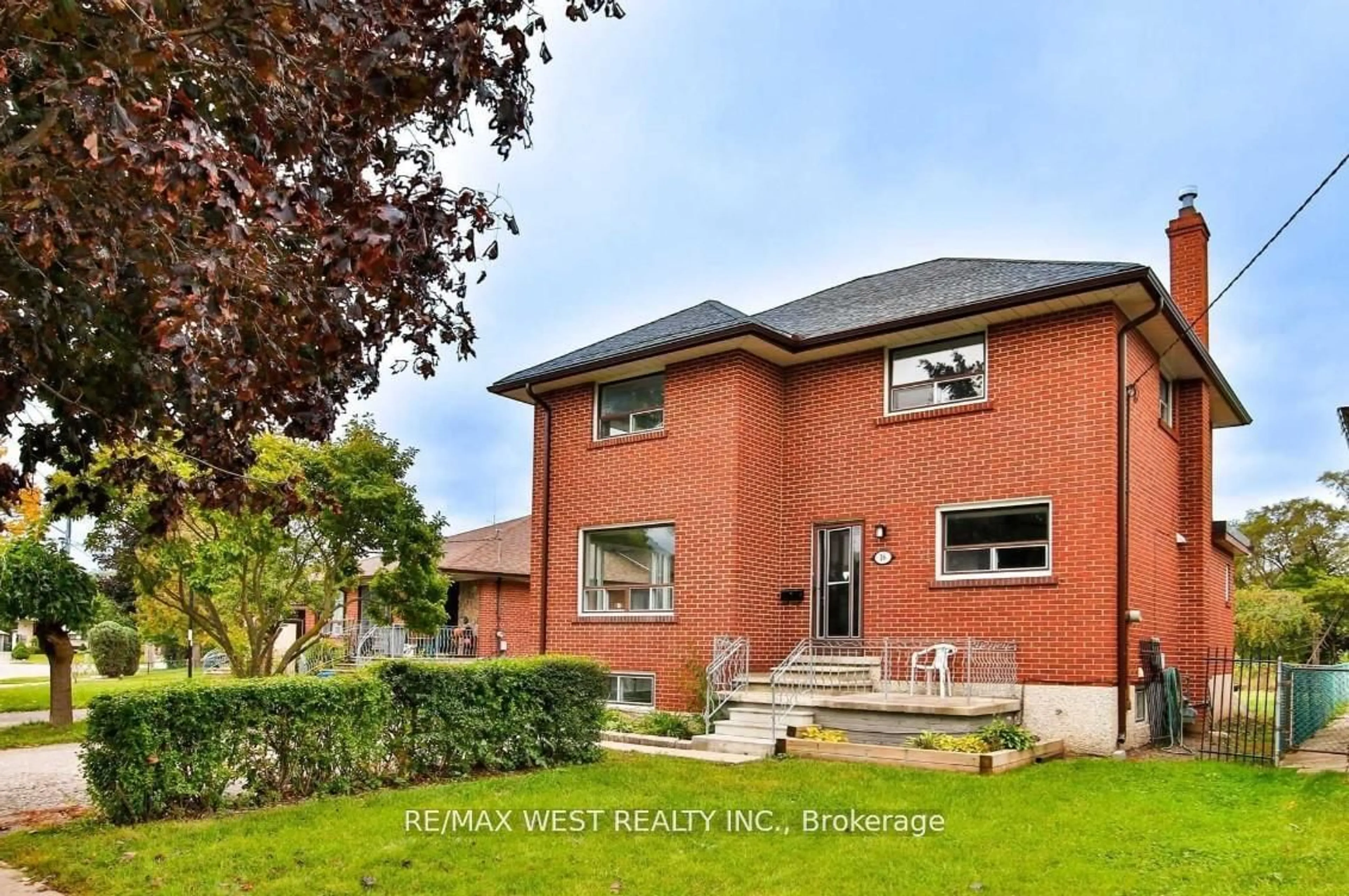 Home with brick exterior material, building for 16 Upwood Ave, Toronto Ontario M6L 3A5