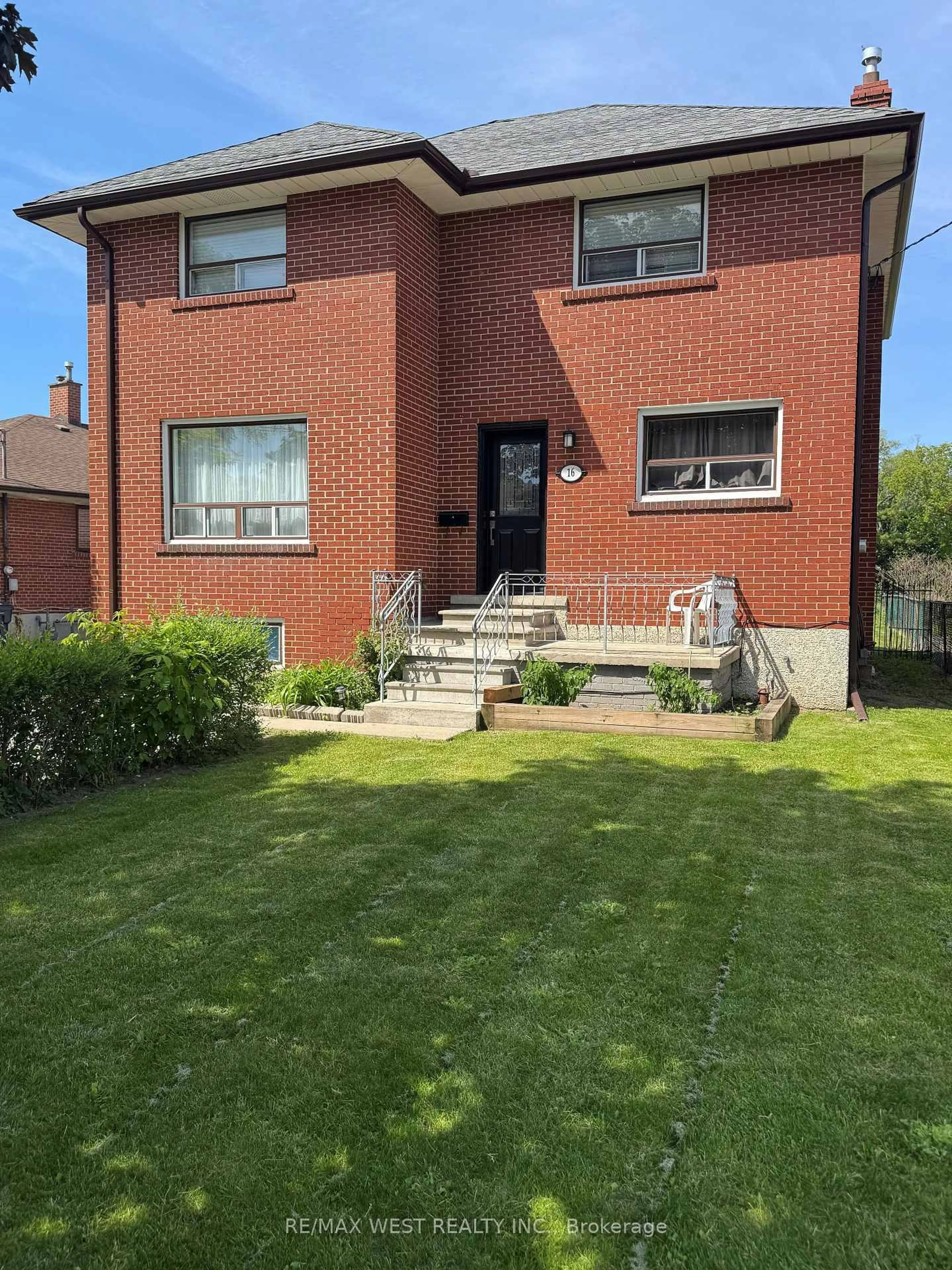 Home with brick exterior material, street for 16 Upwood Ave, Toronto Ontario M6L 3A5
