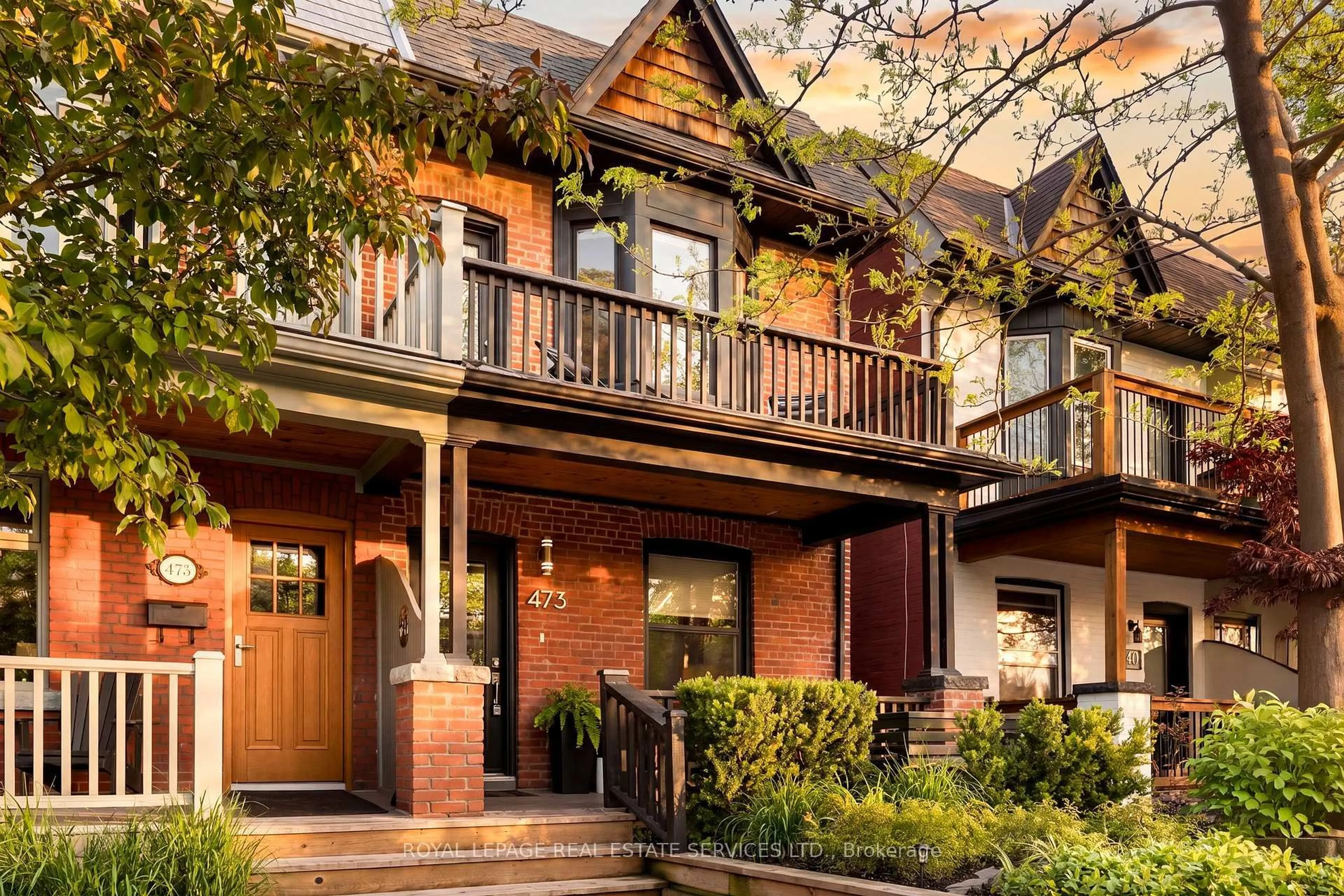 Home with brick exterior material, street for 473 Beresford Ave, Toronto Ontario M6S 3B8