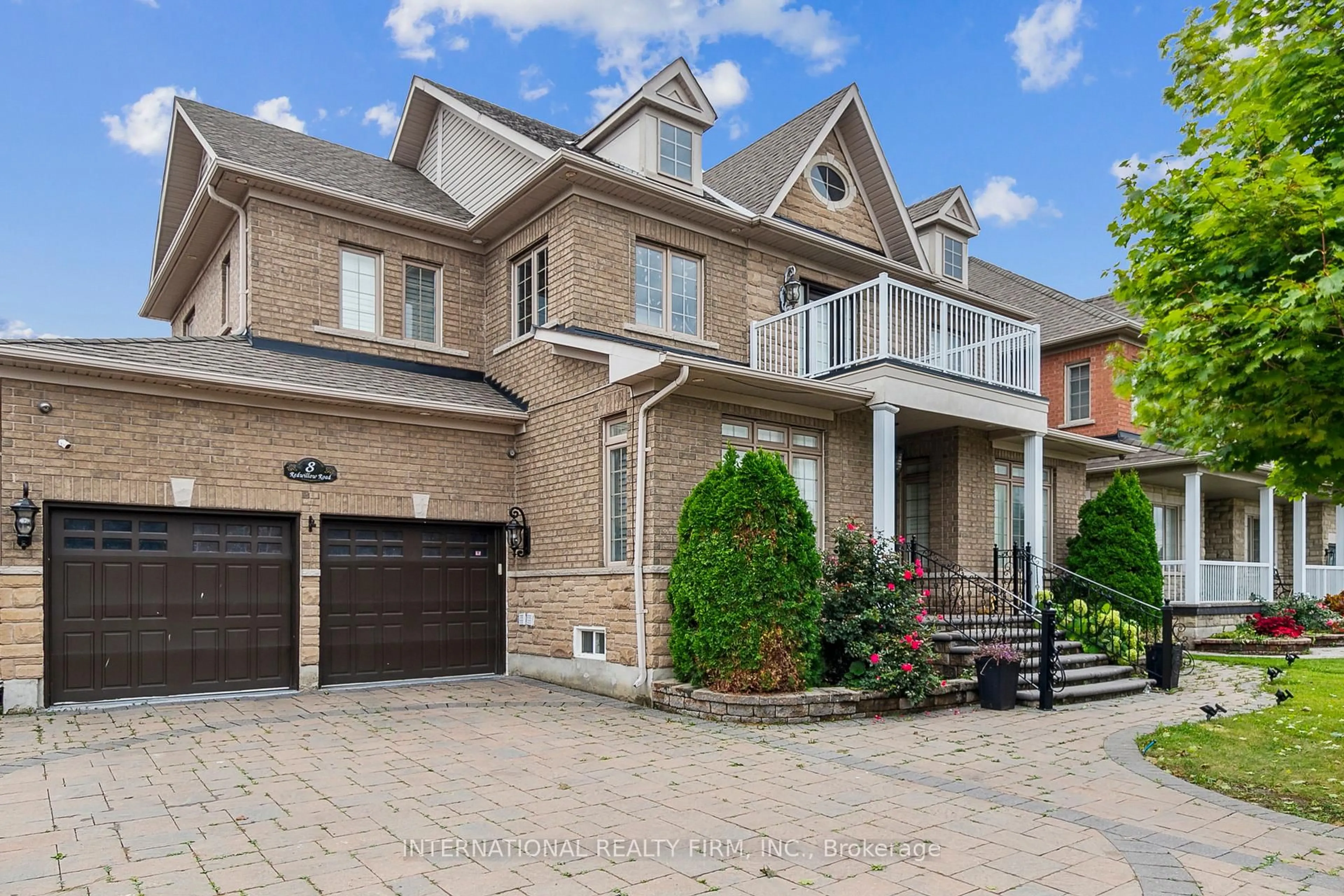 Home with brick exterior material, street for 8 Redwillow Rd, Brampton Ontario L6P 2A3