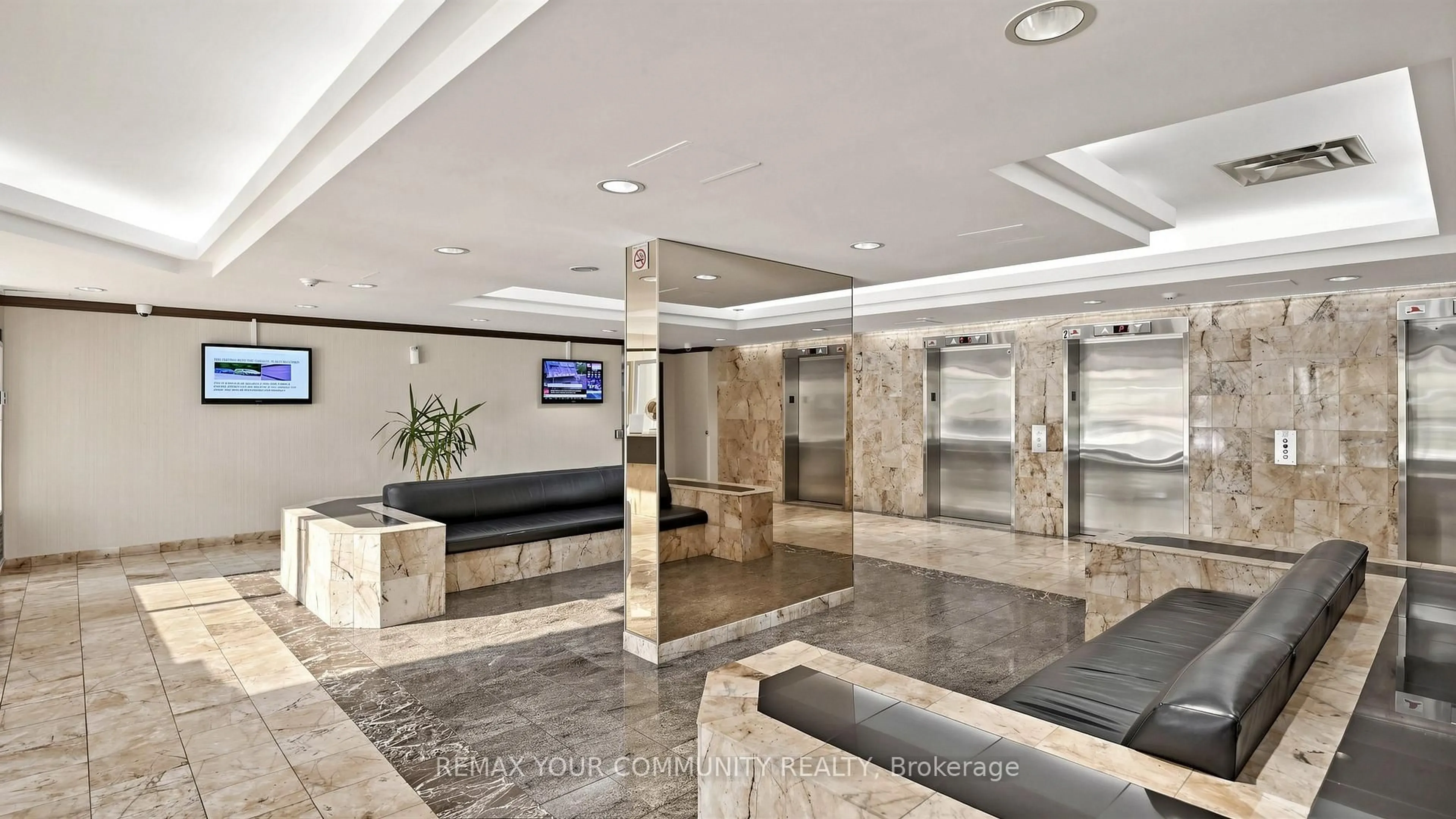 Lobby for 1 Rowntree Rd #1215, Toronto Ontario M9V 5G7