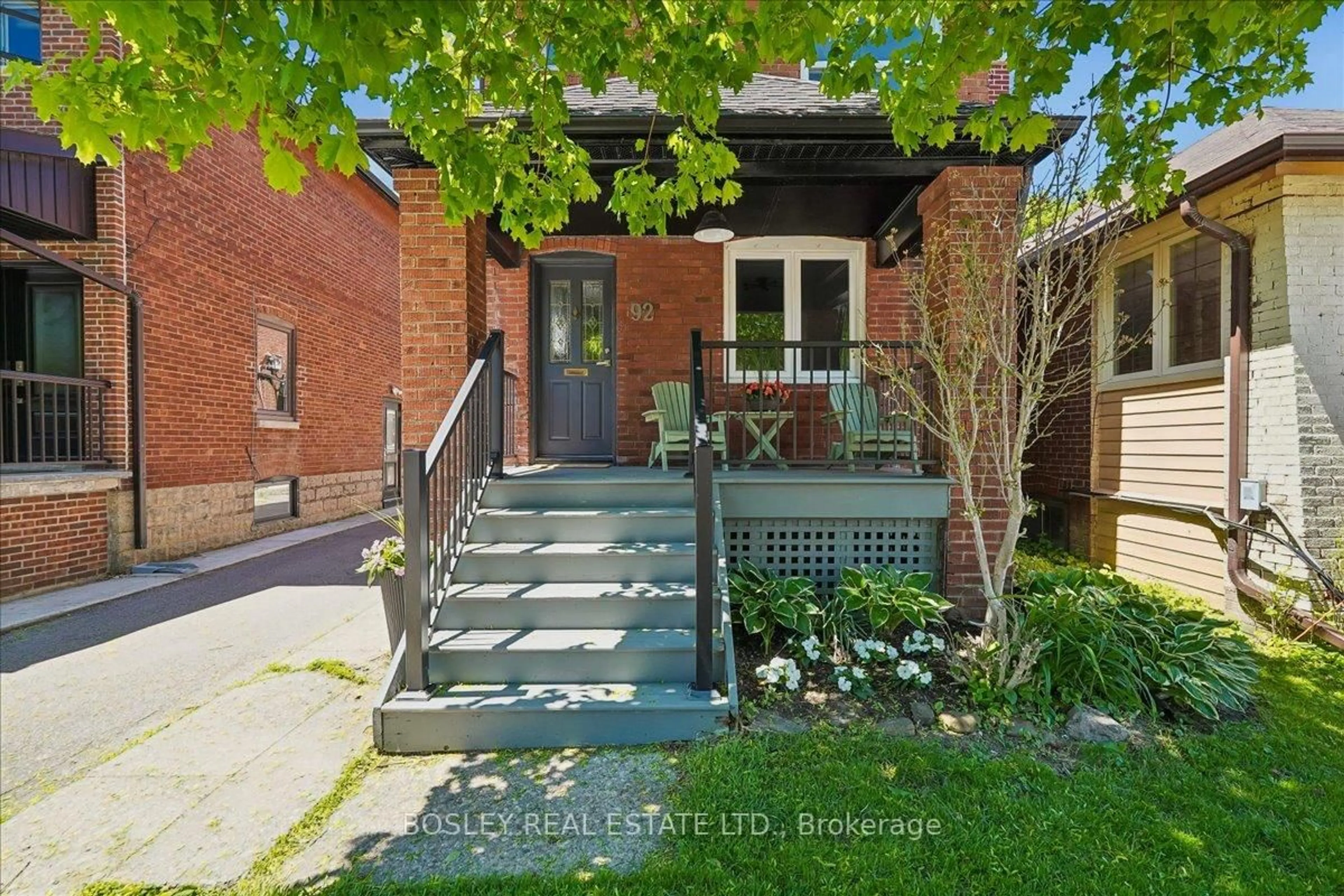 Home with brick exterior material, street for 92 Seventh St, Toronto Ontario M8V 3B4