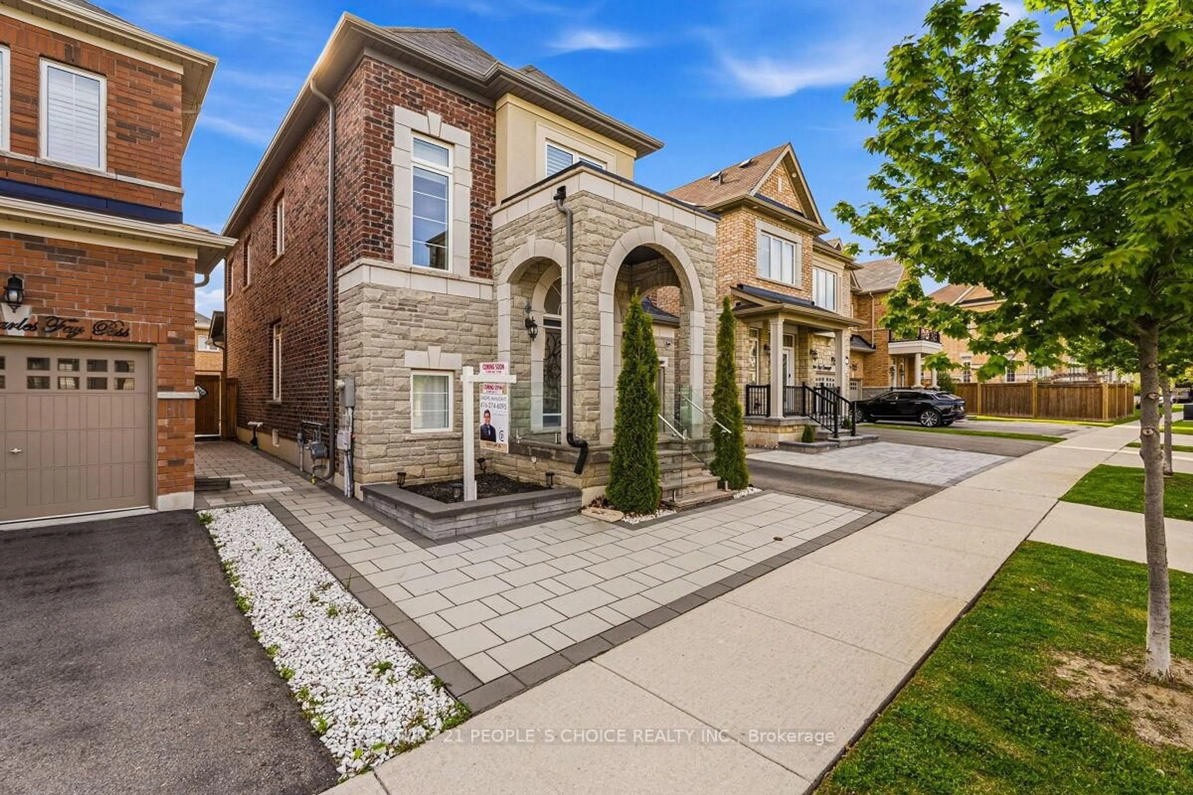 Home with brick exterior material, street for 3294 Charles Fay Passage, Oakville Ontario L6M 5K1
