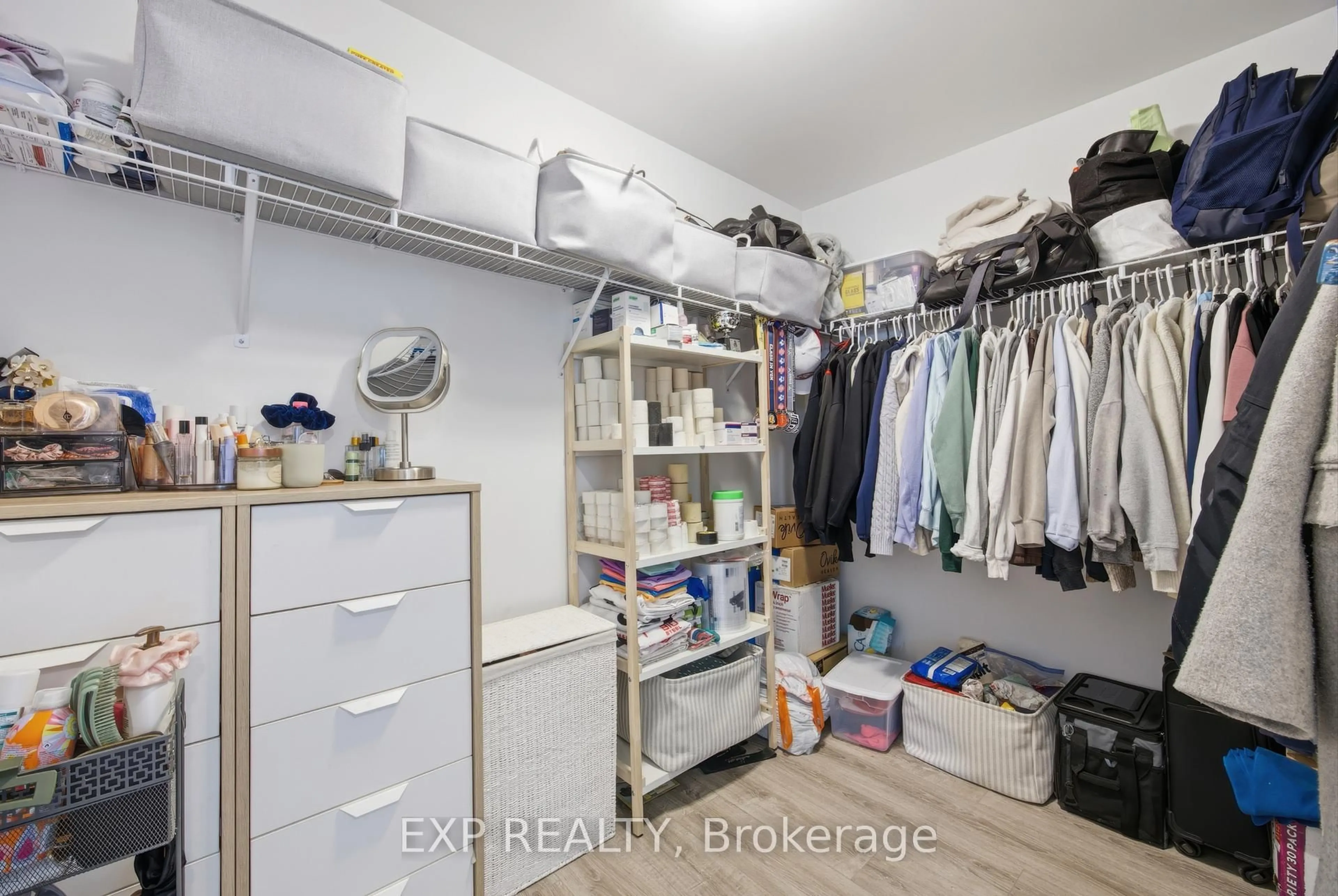 Storage room or clothes room or walk-in closet for 25 Neighbourhood Lane #404, Toronto Ontario M8Y 0C4
