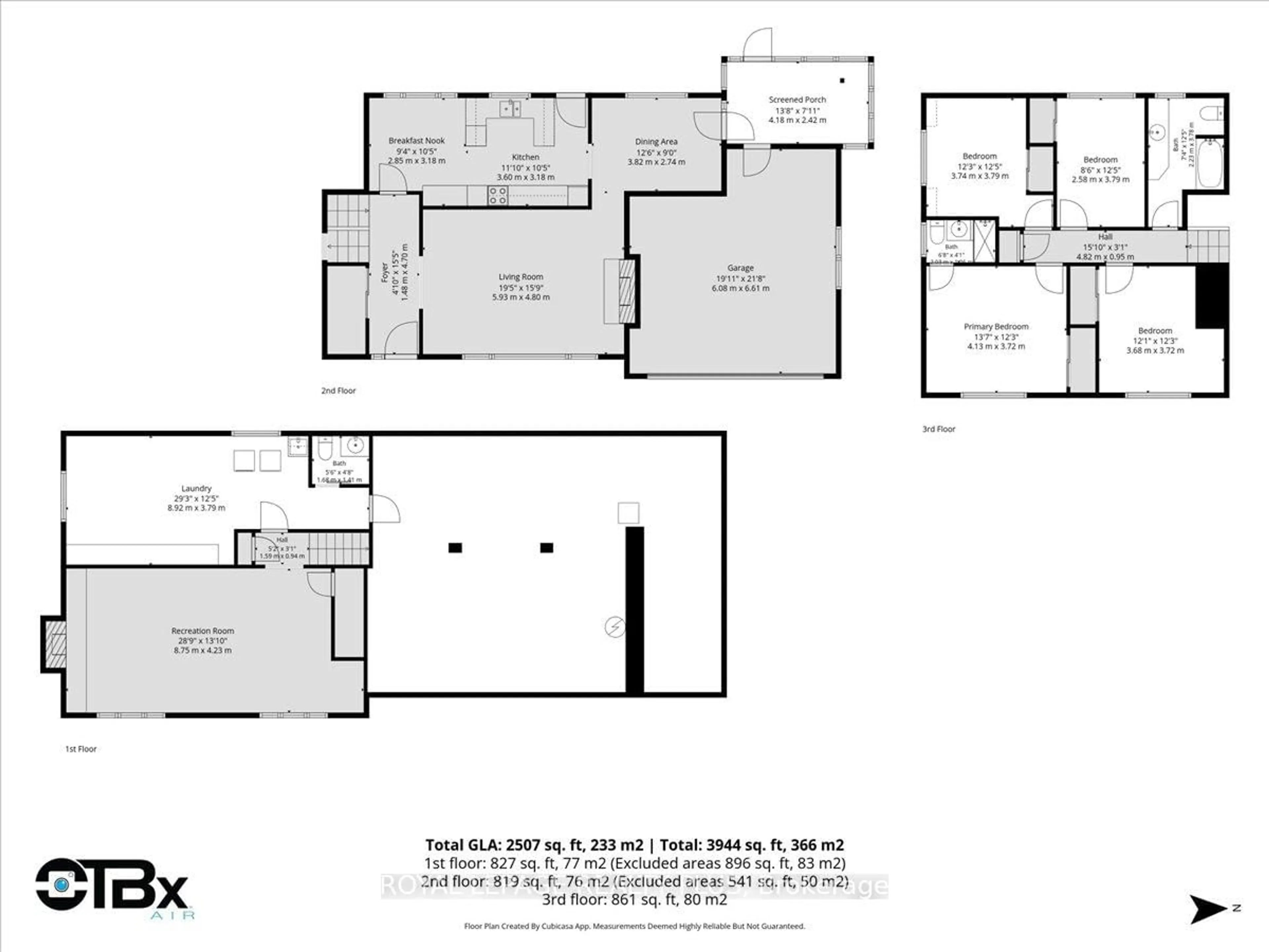 Floor plan for 665 Vanessa Cres, Mississauga Ontario L5H 2N5