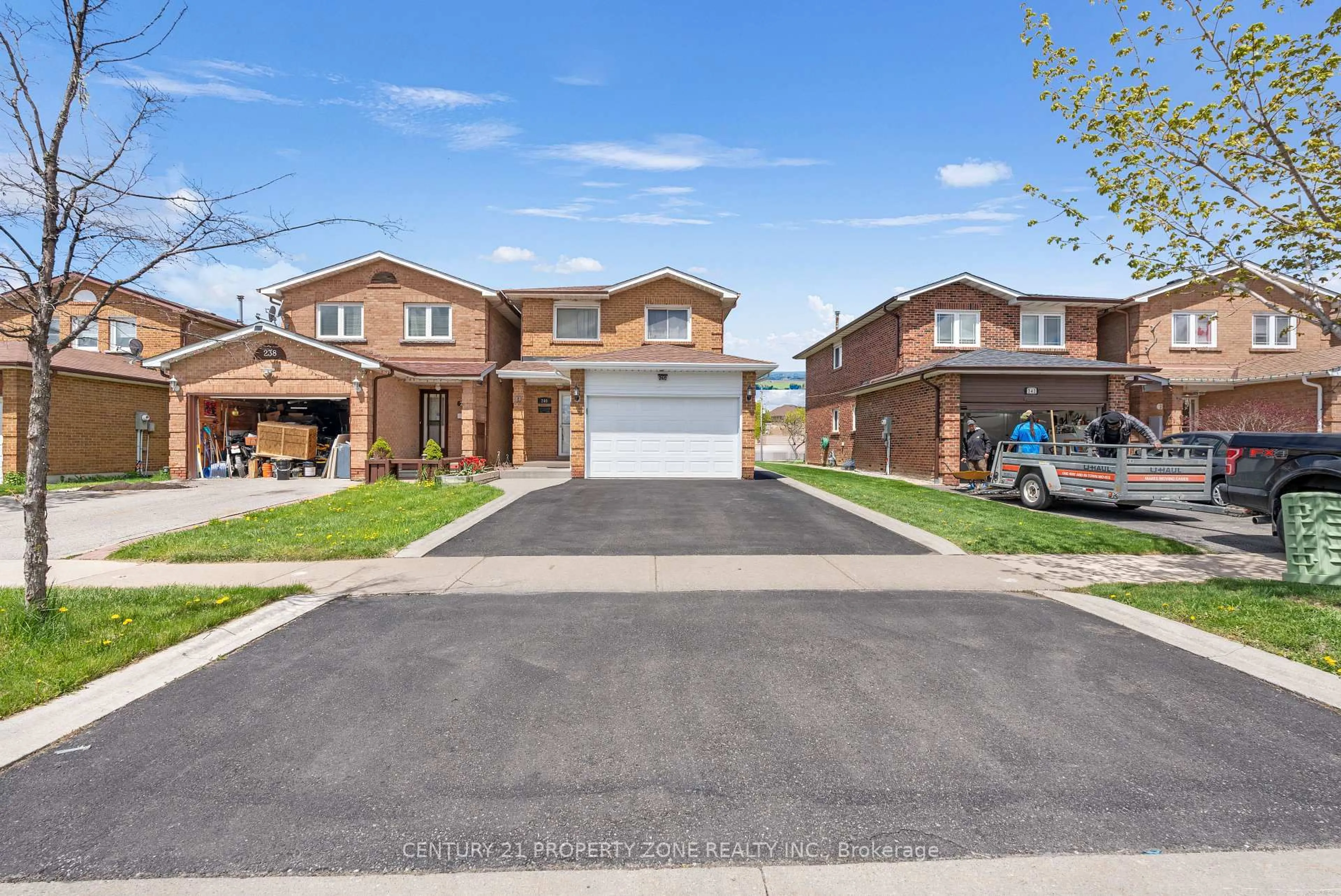 Home with brick exterior material, street for 240 Simmons Blvd, Brampton Ontario L6V 3Y1