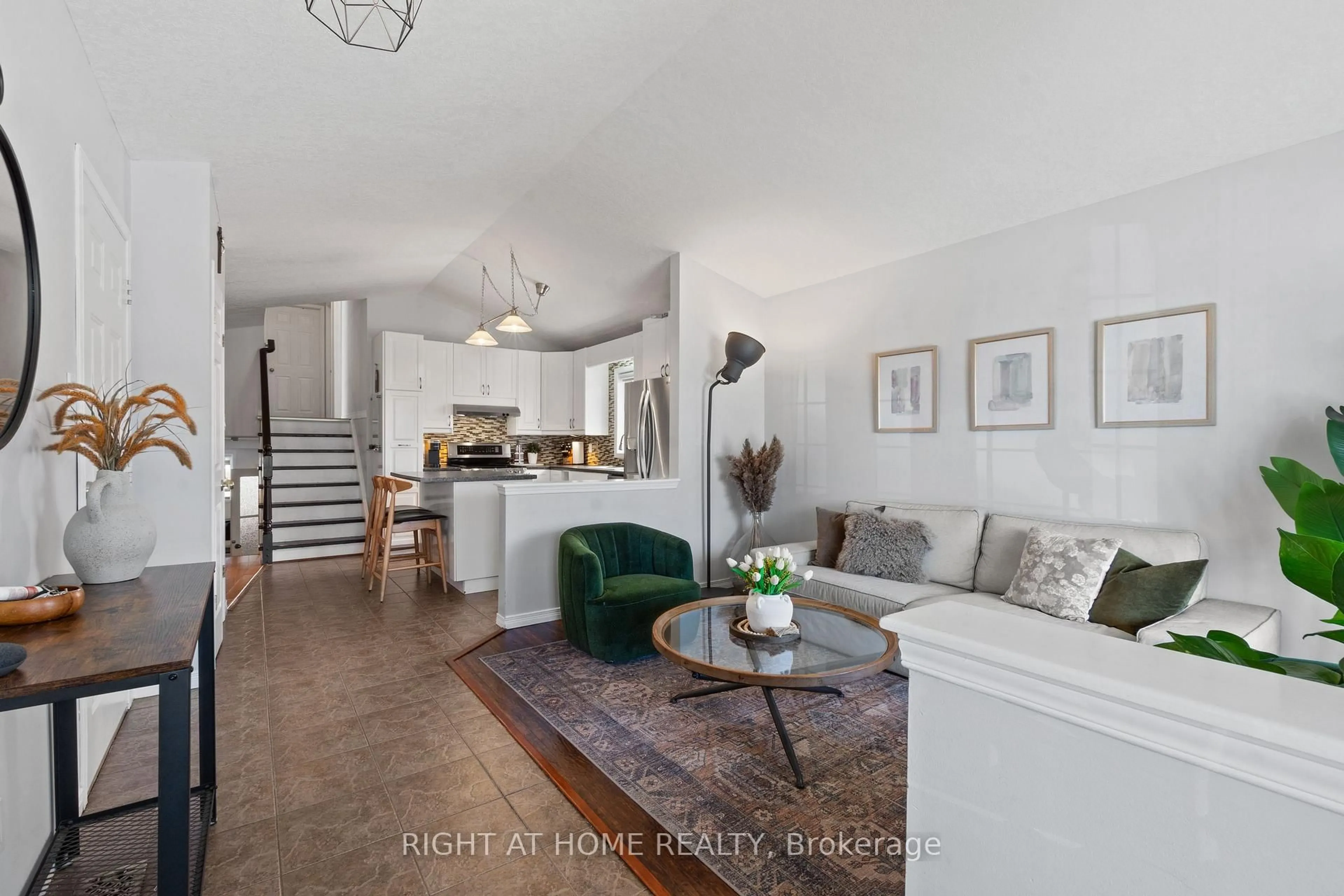 Living room with furniture, unknown for 15 Settlers Rd, Orangeville Ontario L9W 5E3