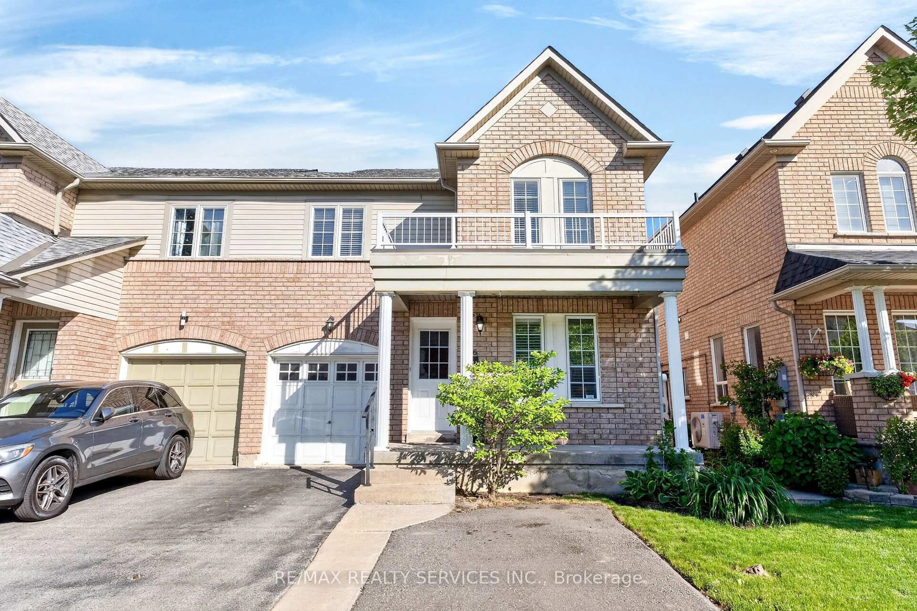 Home with brick exterior material, street for 96 Tideland Dr, Brampton Ontario L7A 2V8