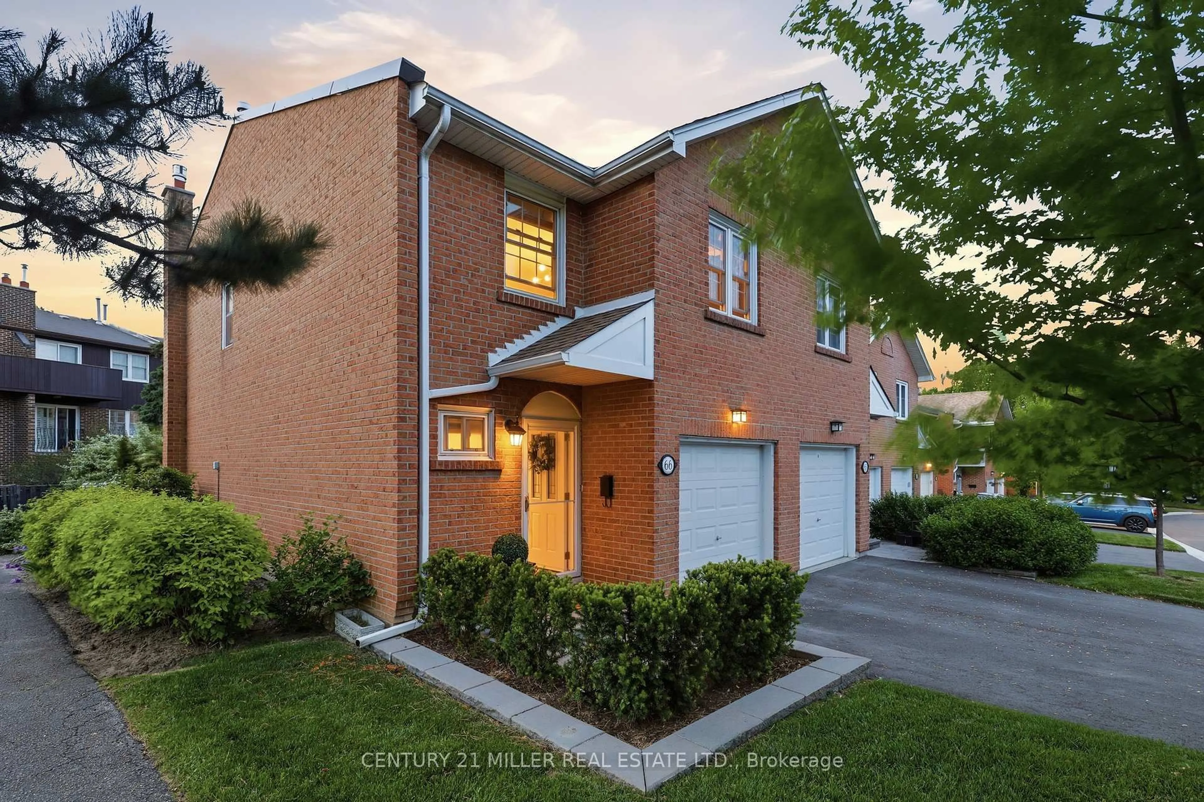 Home with brick exterior material, street for 1951 Rathburn Rd #66, Mississauga Ontario L4W 2N9