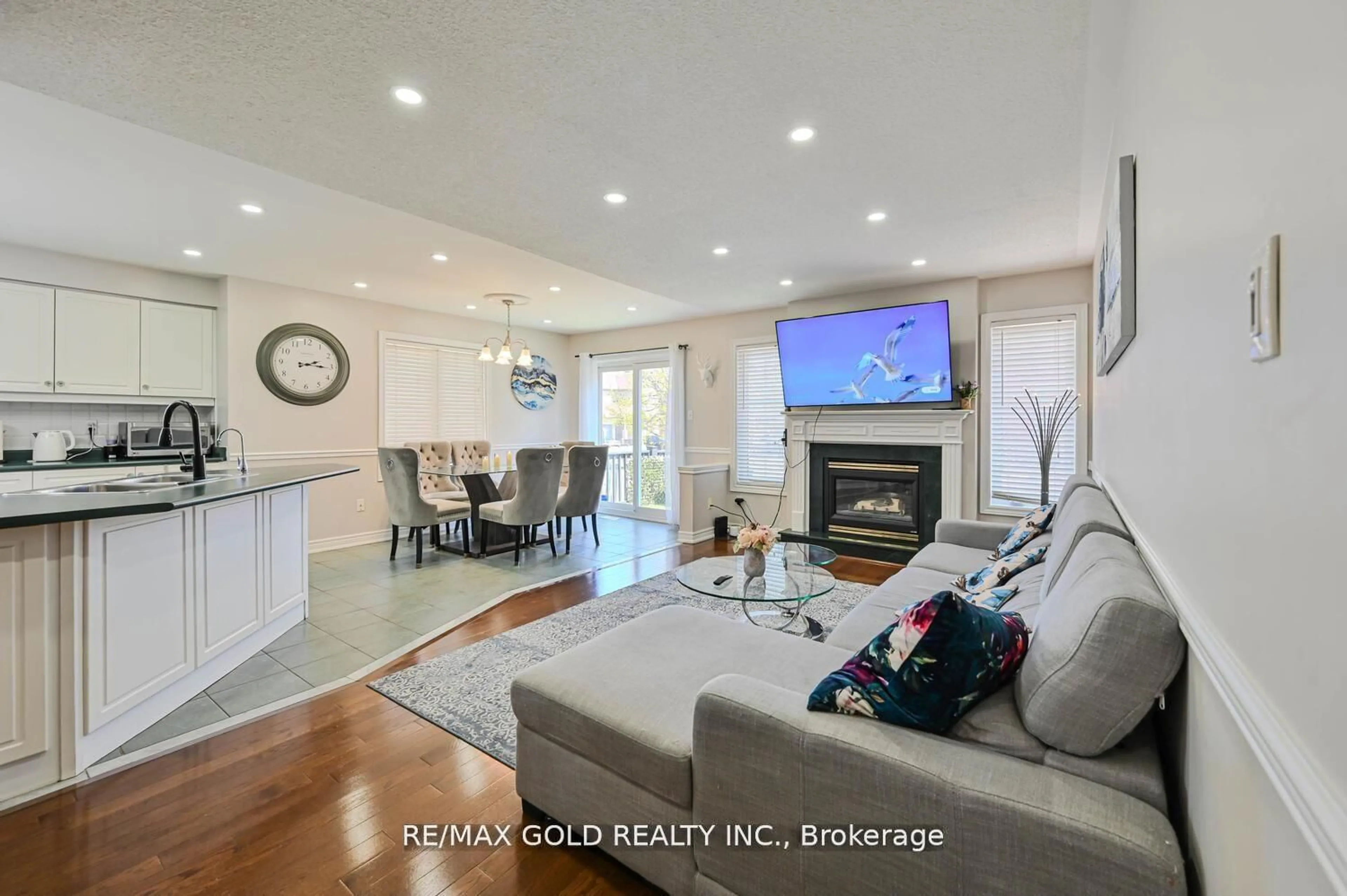 Living room with furniture, unknown for 156 Barleyfield Rd, Brampton Ontario L6R 2K3