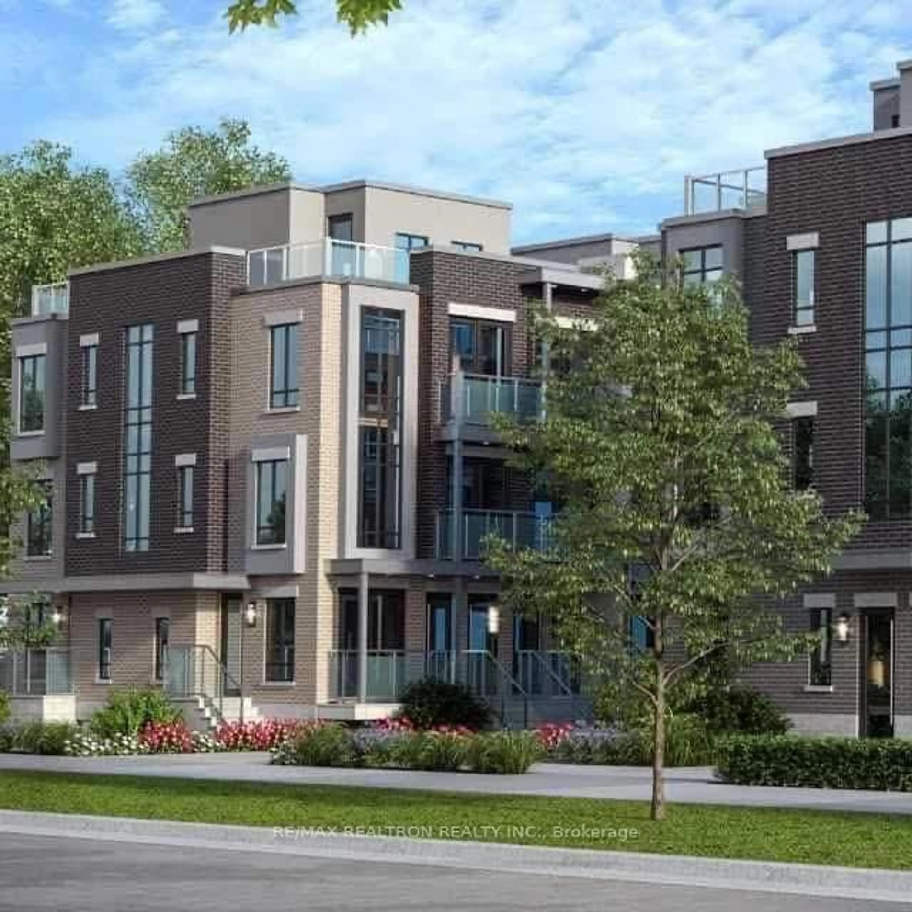 Home with brick exterior material, building for 721 Lawrence Ave #73, Toronto Ontario M6A 0C6