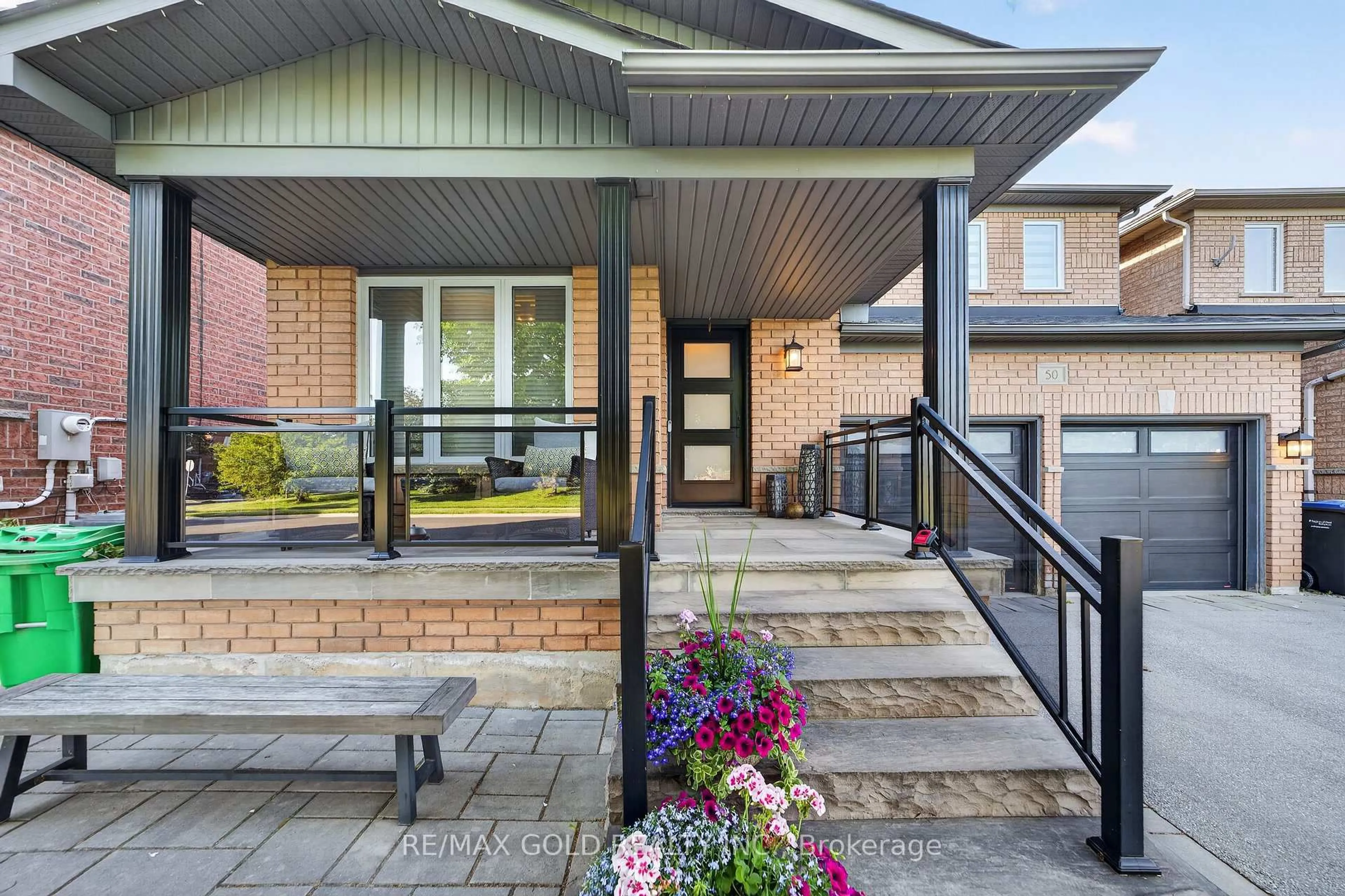 Home with brick exterior material, street for 50 Fairhill Ave, Brampton Ontario L7A 2E7