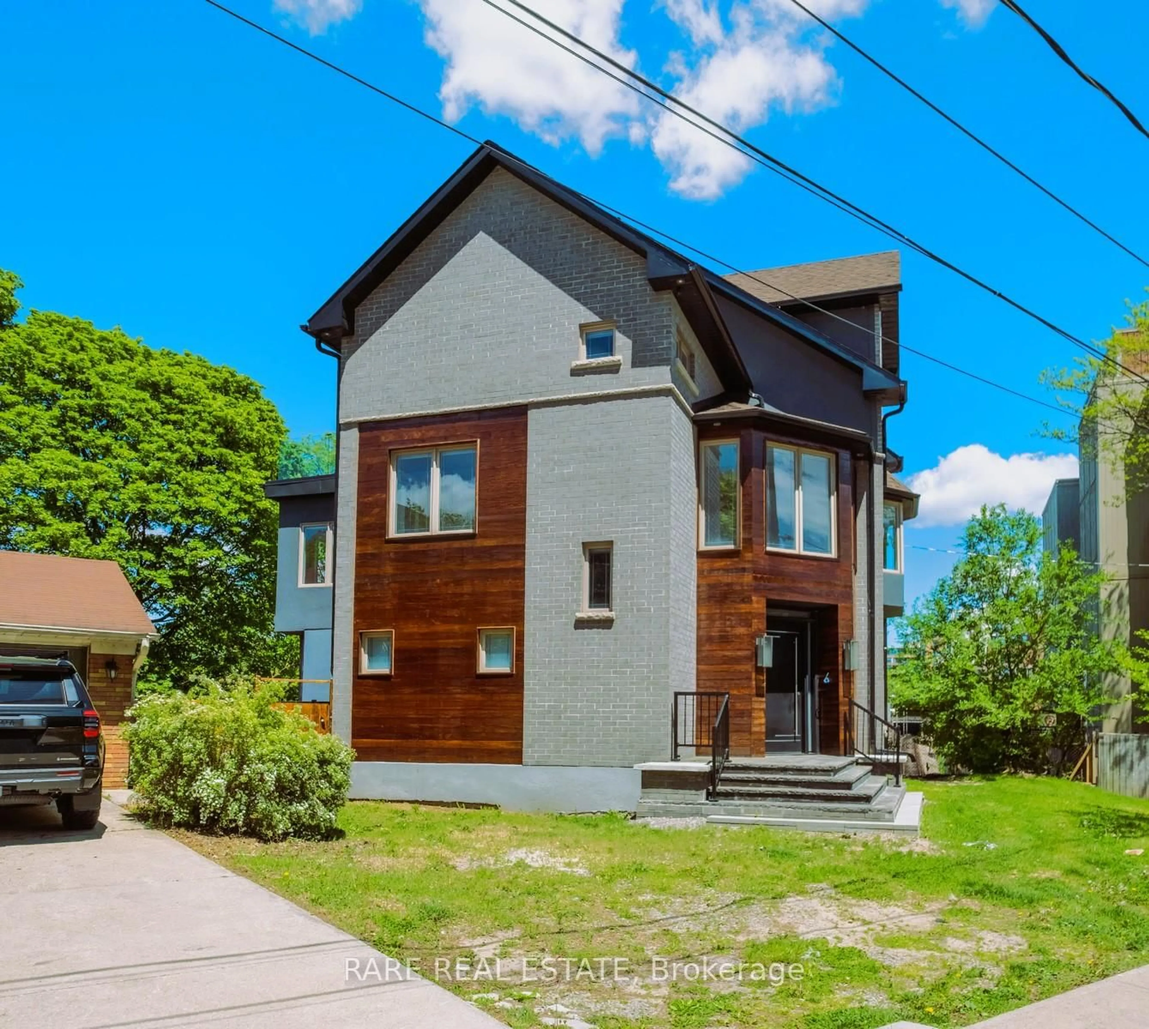 Home with brick exterior material, street for 17 Kennedy Park Ave, Toronto Ontario M6P 3H2