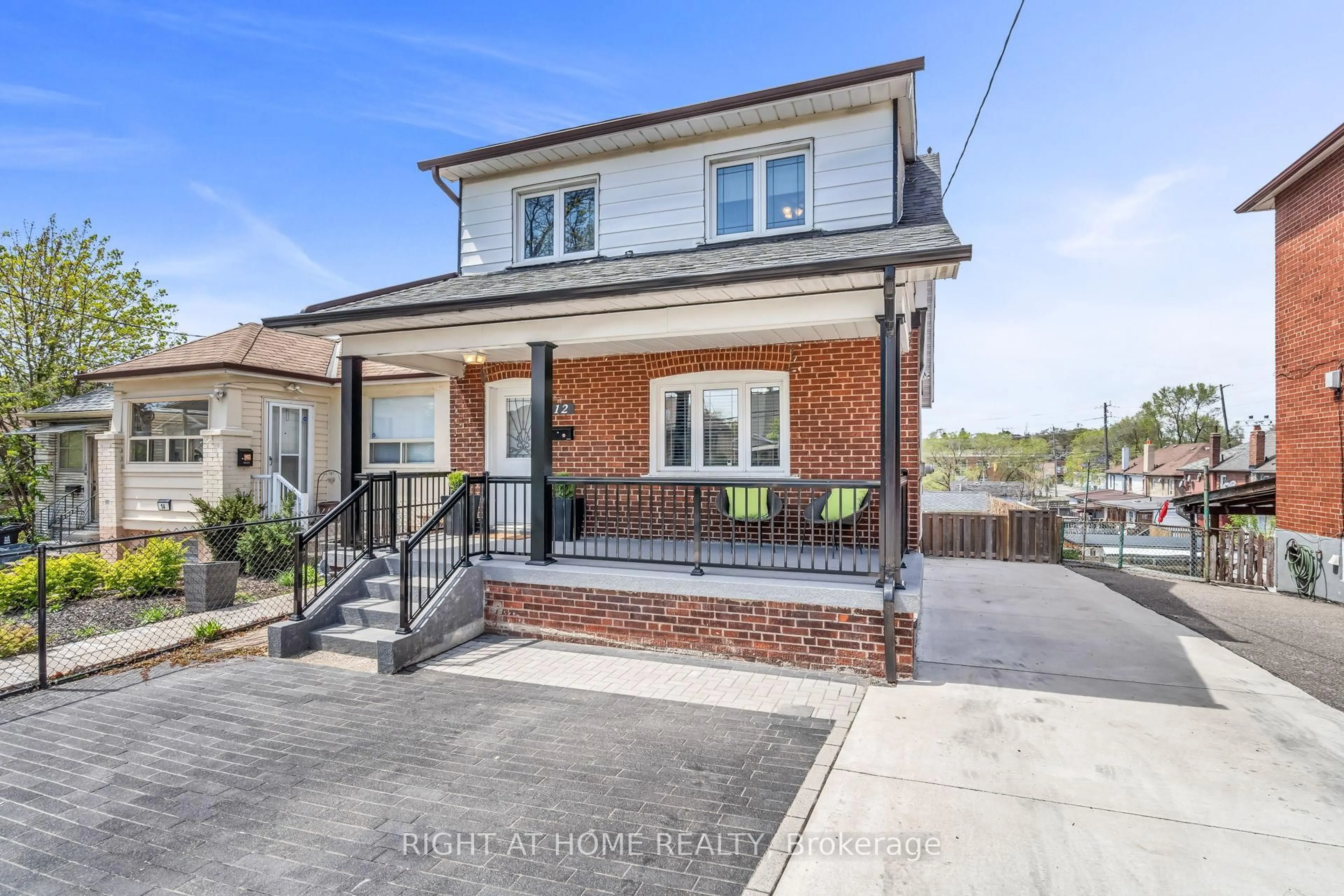 Home with brick exterior material, street for 12 Porter Ave, Toronto Ontario M6N 2G9