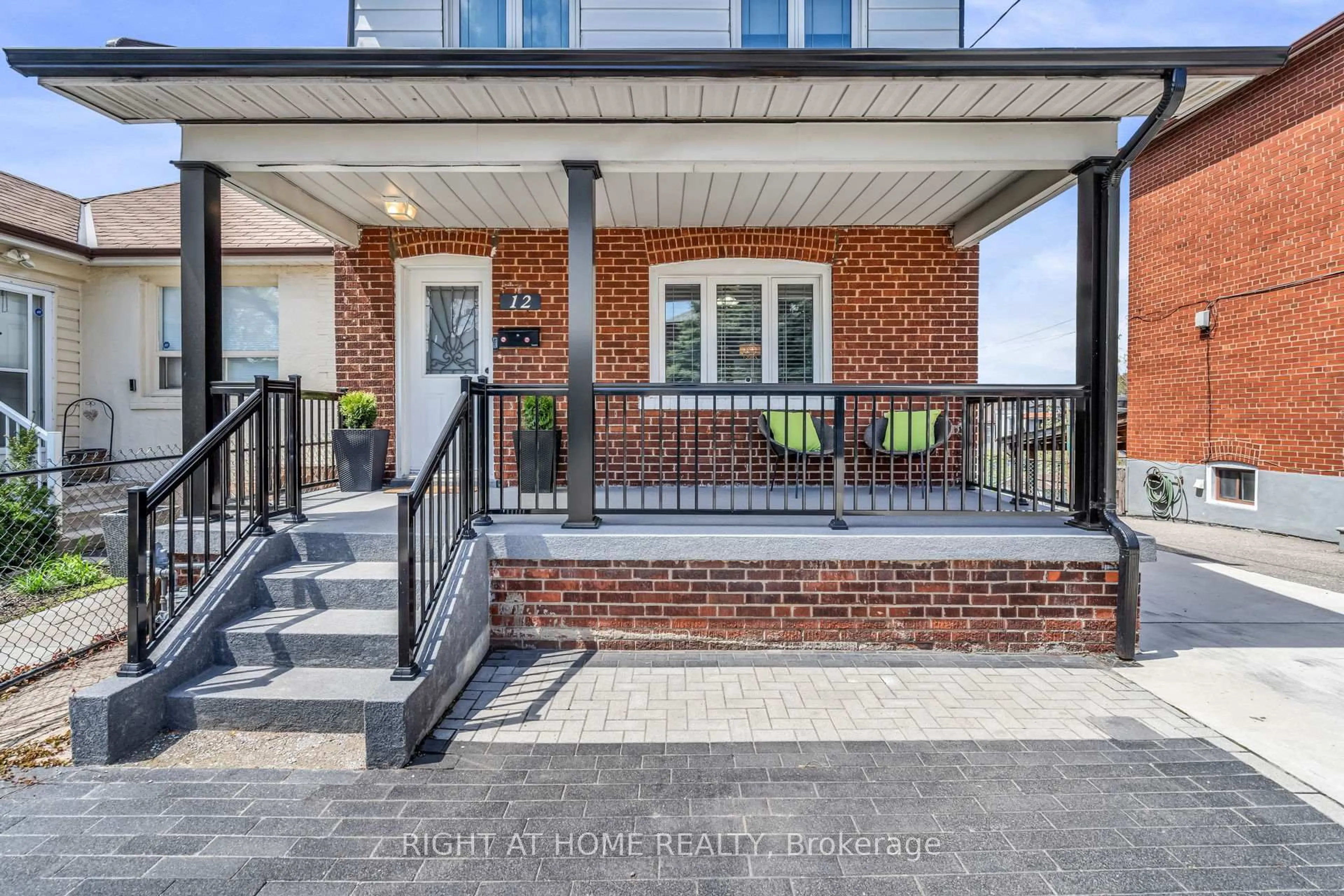 Home with brick exterior material, street for 12 Porter Ave, Toronto Ontario M6N 2G9