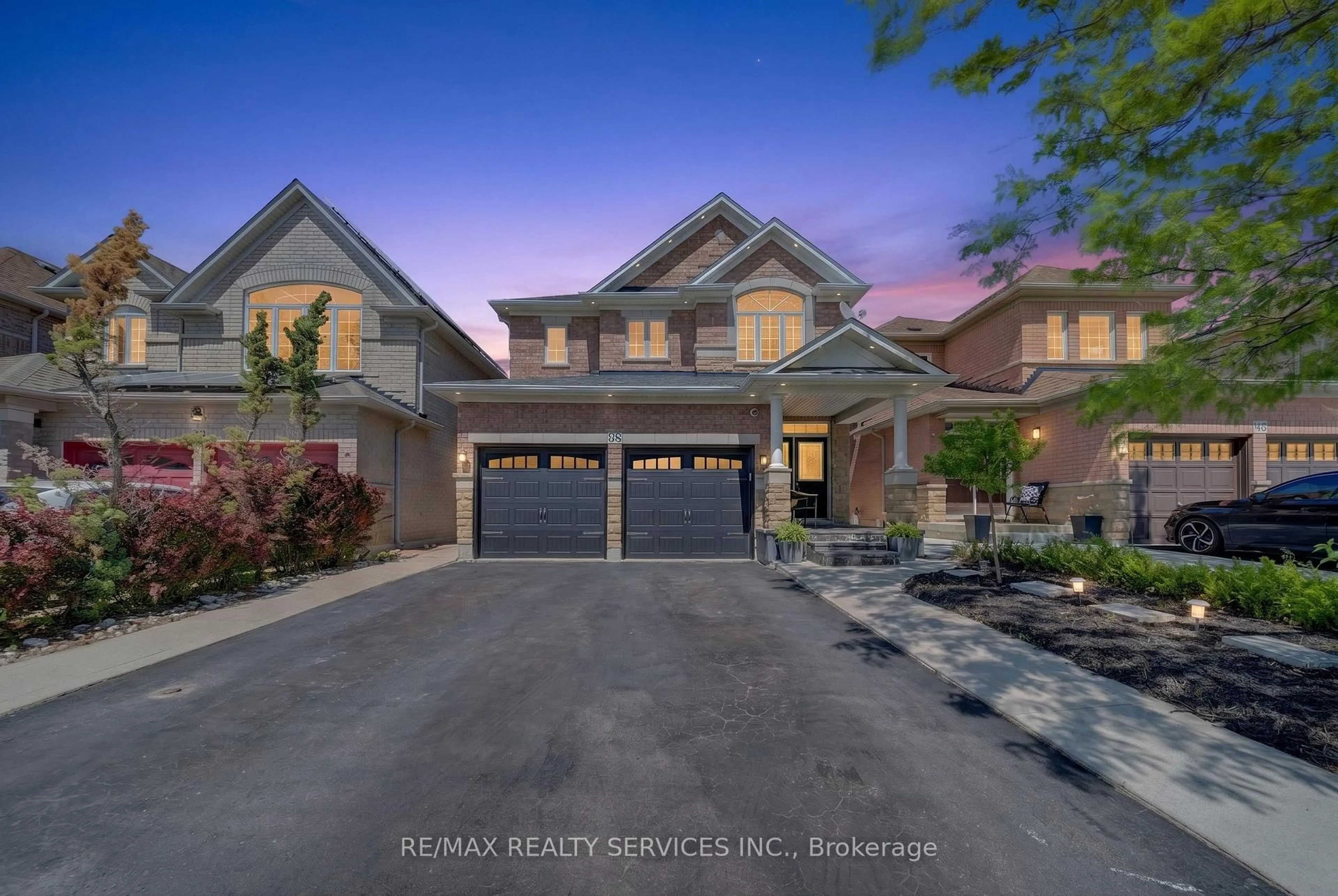 Home with brick exterior material, street for 98 Saffron Cres, Brampton Ontario L6S 6H8