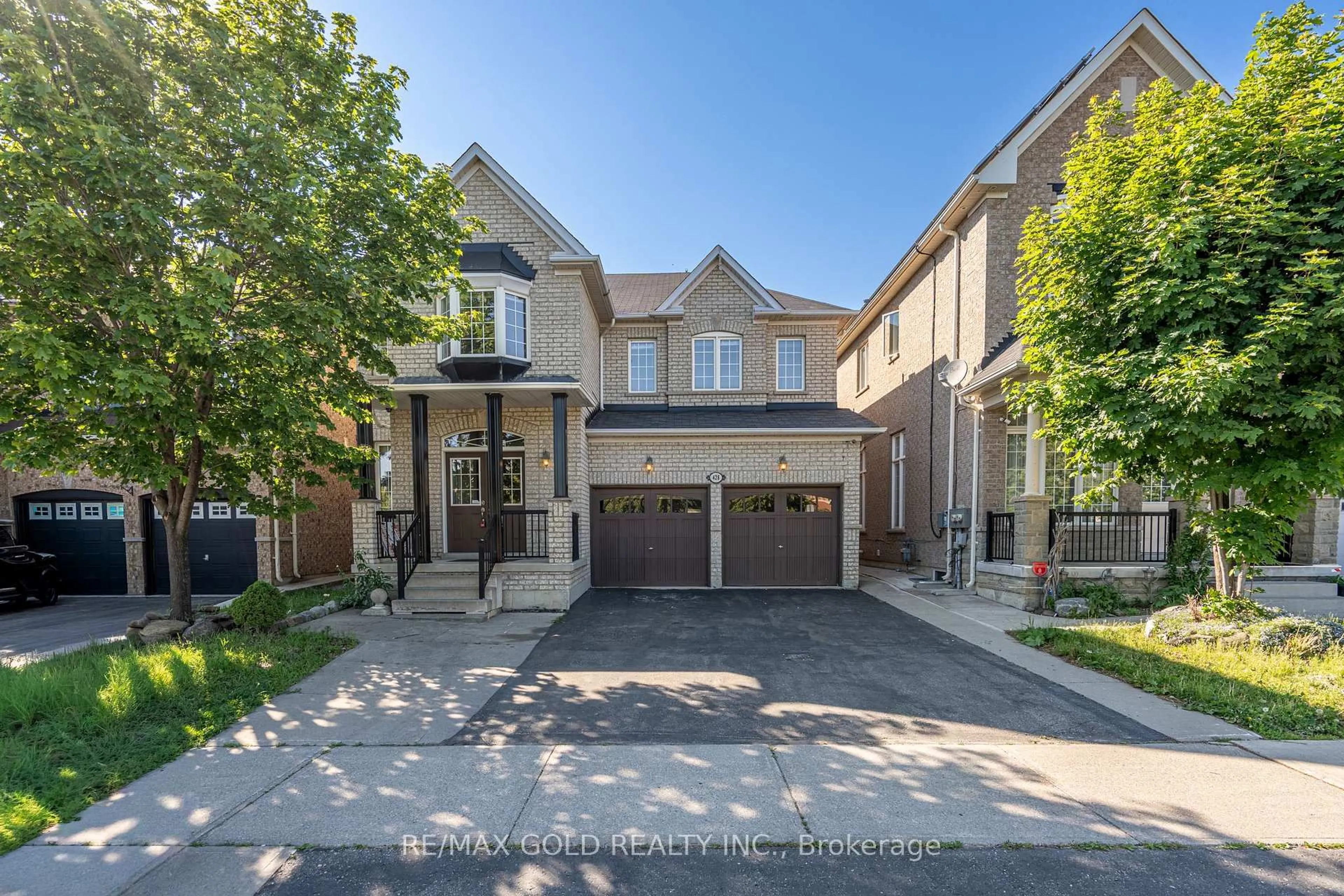 Home with brick exterior material, street for 428 Father Tobin Rd, Brampton Ontario L6R 0S2
