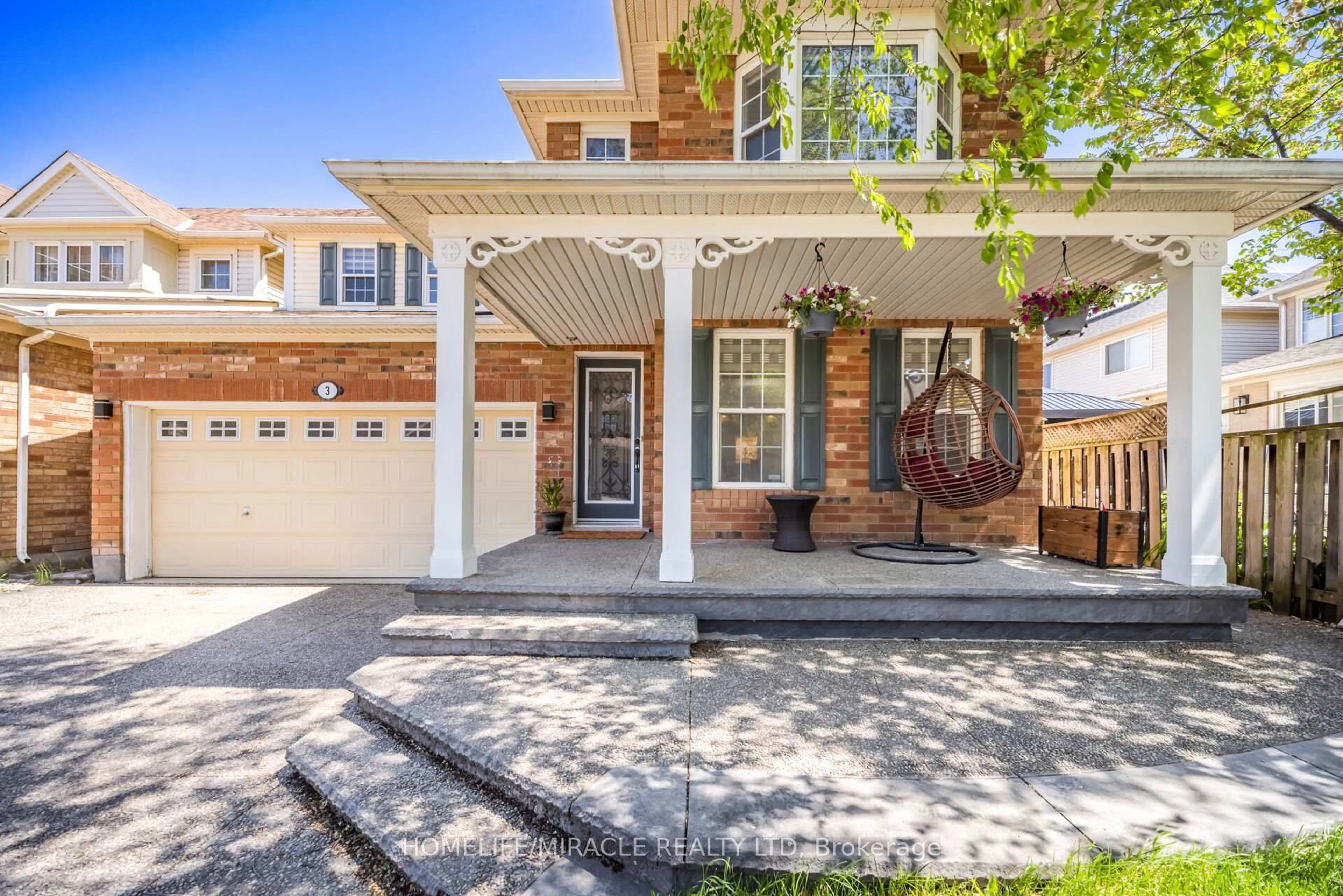 Home with brick exterior material, street for 3 White Rd, Brampton Ontario L7A 1Y5