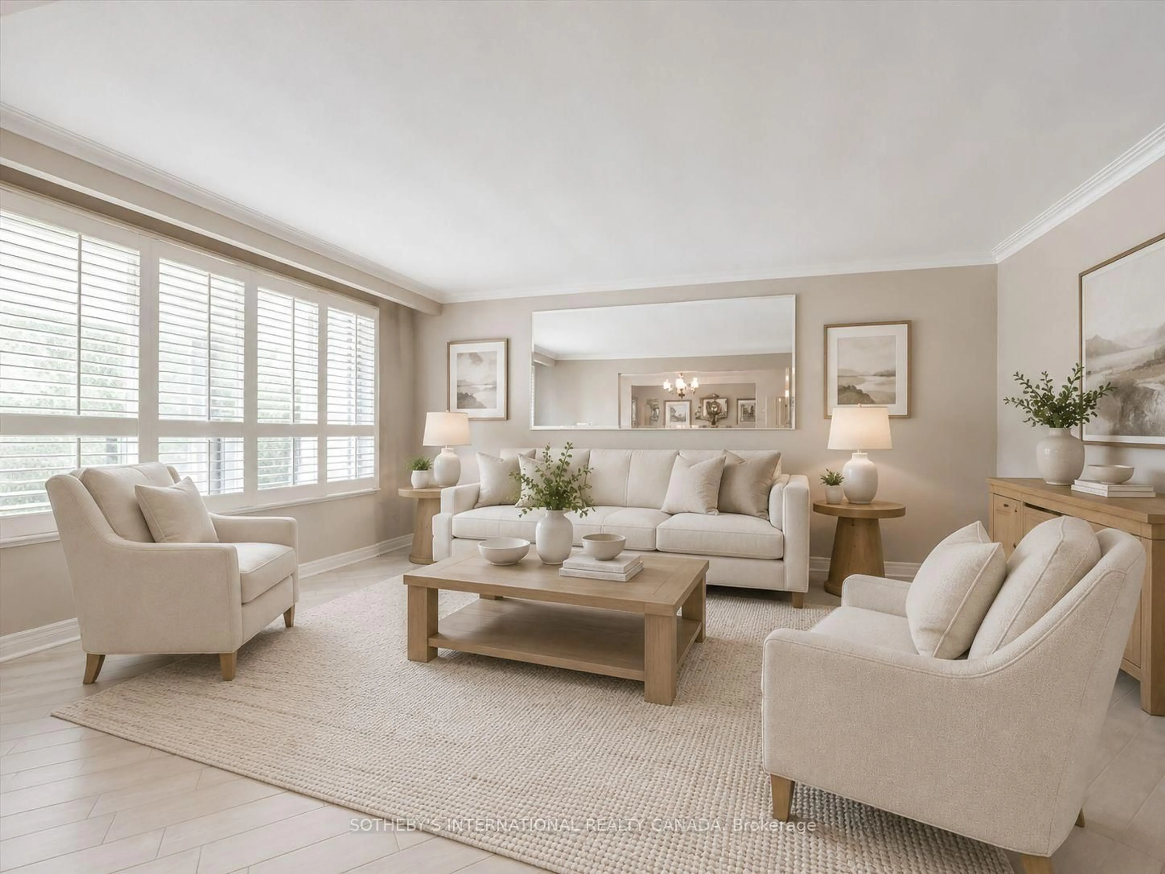Living room with furniture, unknown for 502 Queens Dr, Toronto Ontario M6L 1M8