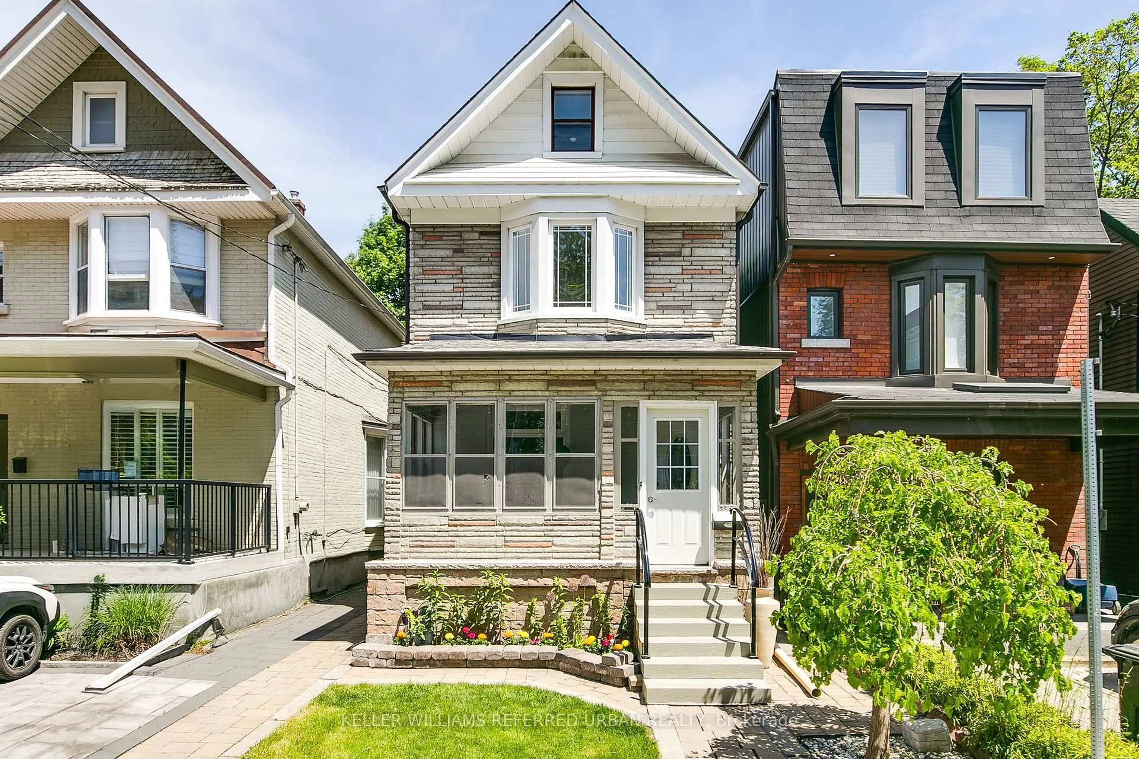 Home with brick exterior material, street for 235 Bartlett Ave, Toronto Ontario M6H 3G3
