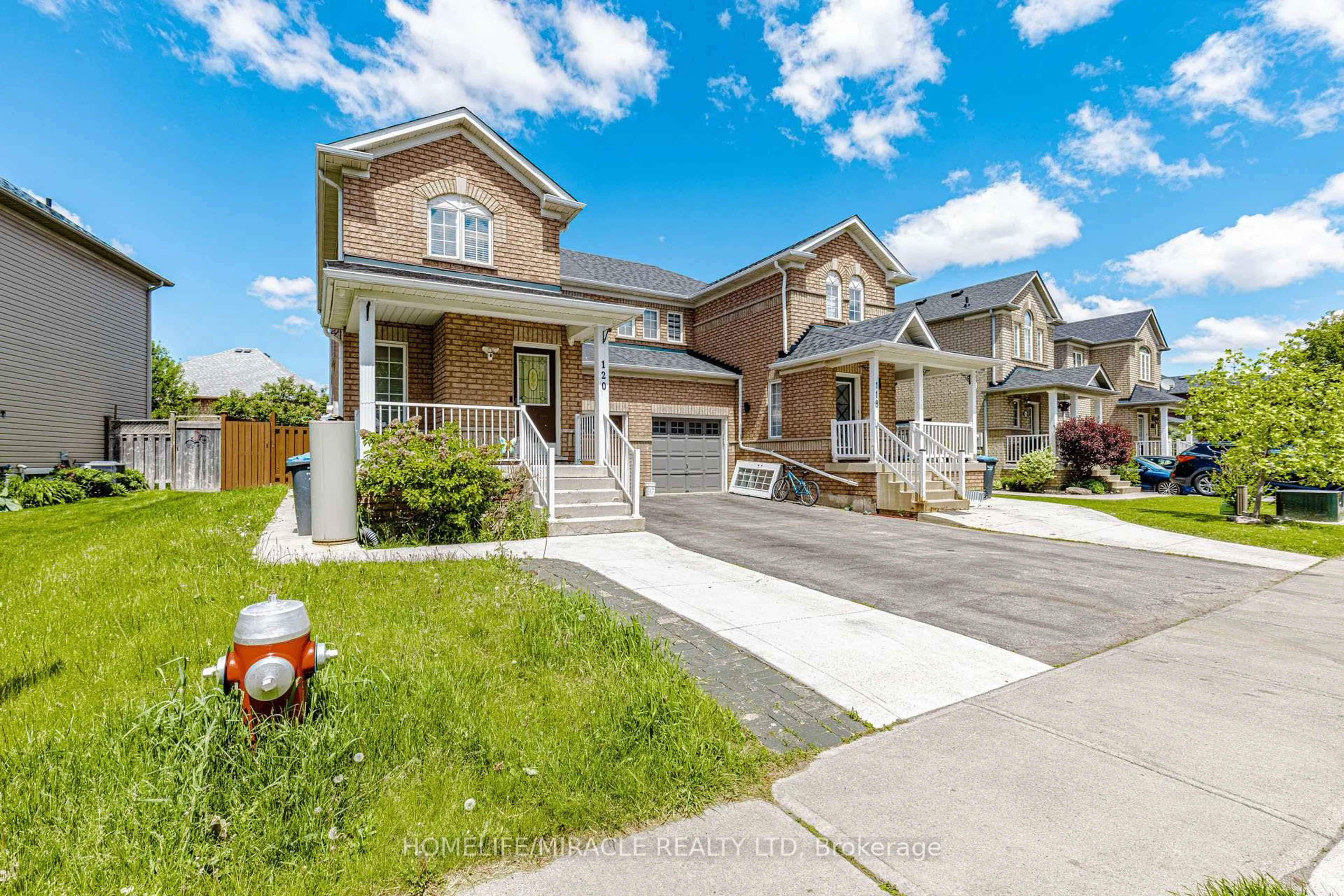 Home with brick exterior material, street for 120 Viceroy Cres, Brampton Ontario L7A 1V4