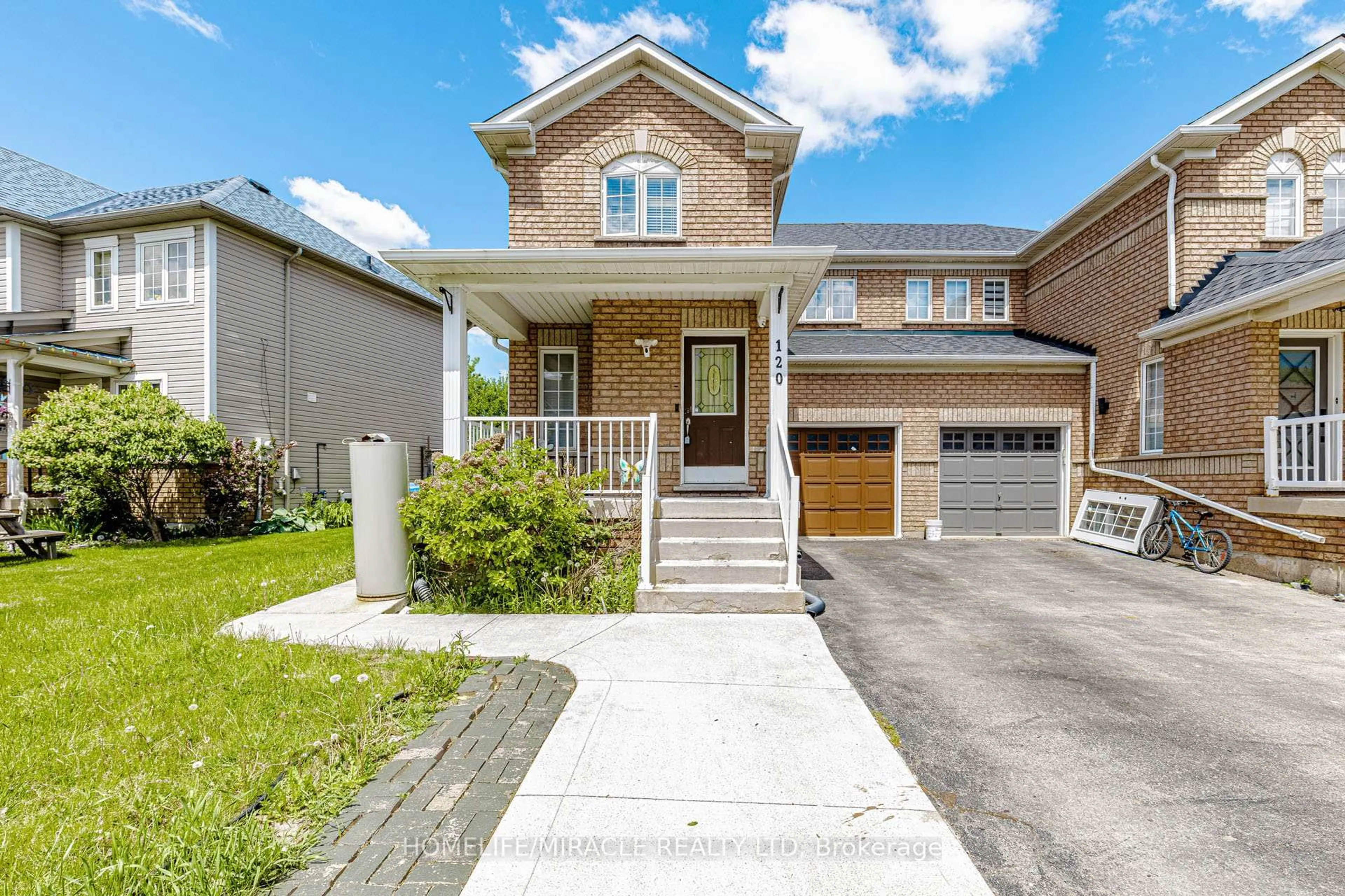 Home with brick exterior material, street for 120 Viceroy Cres, Brampton Ontario L7A 1V4