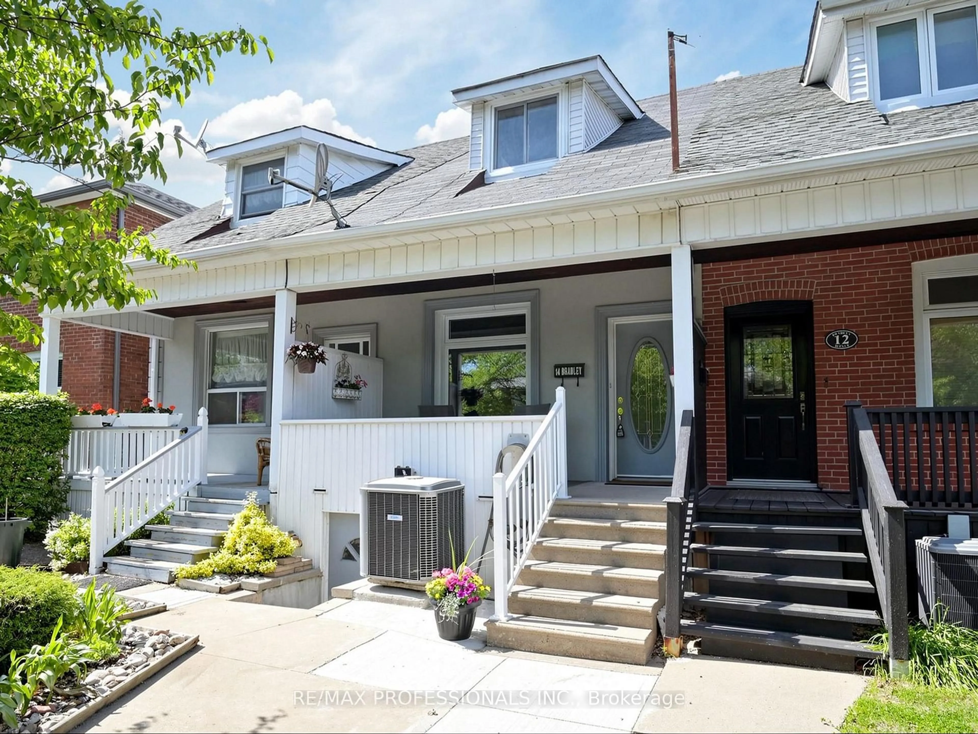Home with brick exterior material, street for 14 Bradley Ave, Toronto Ontario M6S 2N1