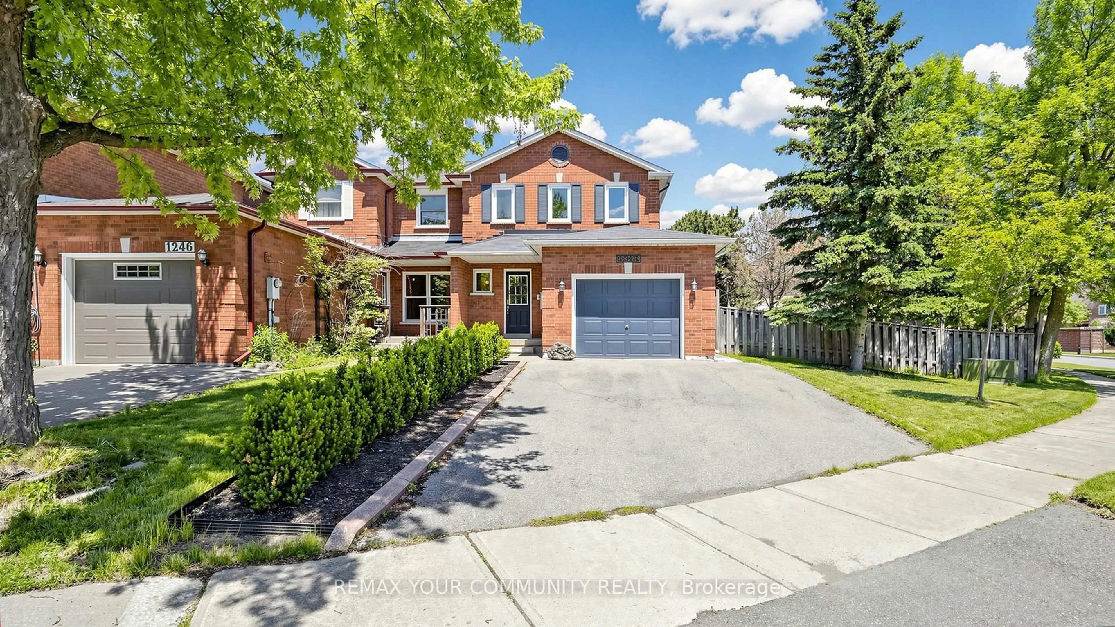 Home with brick exterior material, street for 1248 Blackburm Dr, Oakville Ontario L6M 2N5