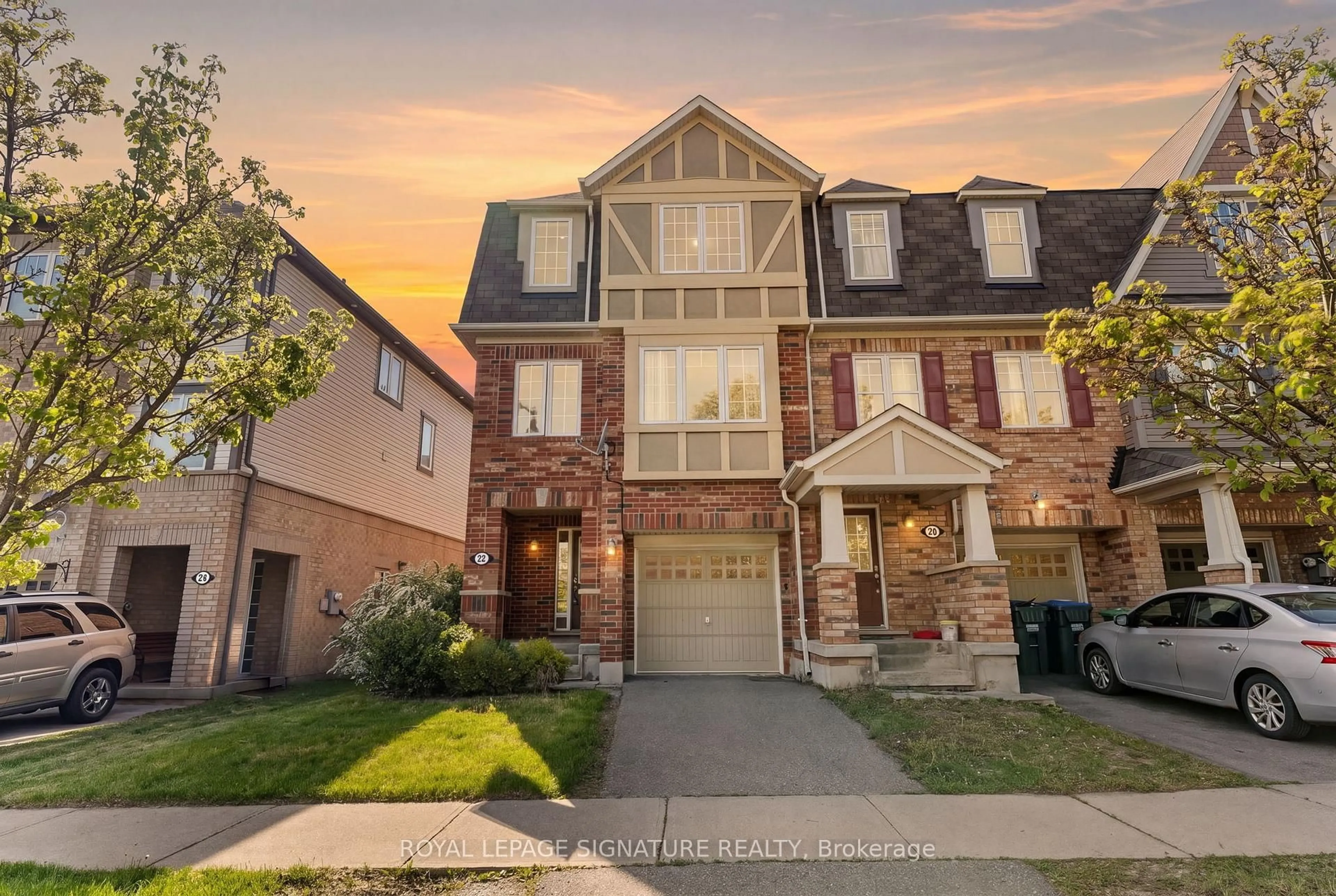 Home with brick exterior material, street for 22 Donomore Dr, Brampton Ontario L7A 0S7