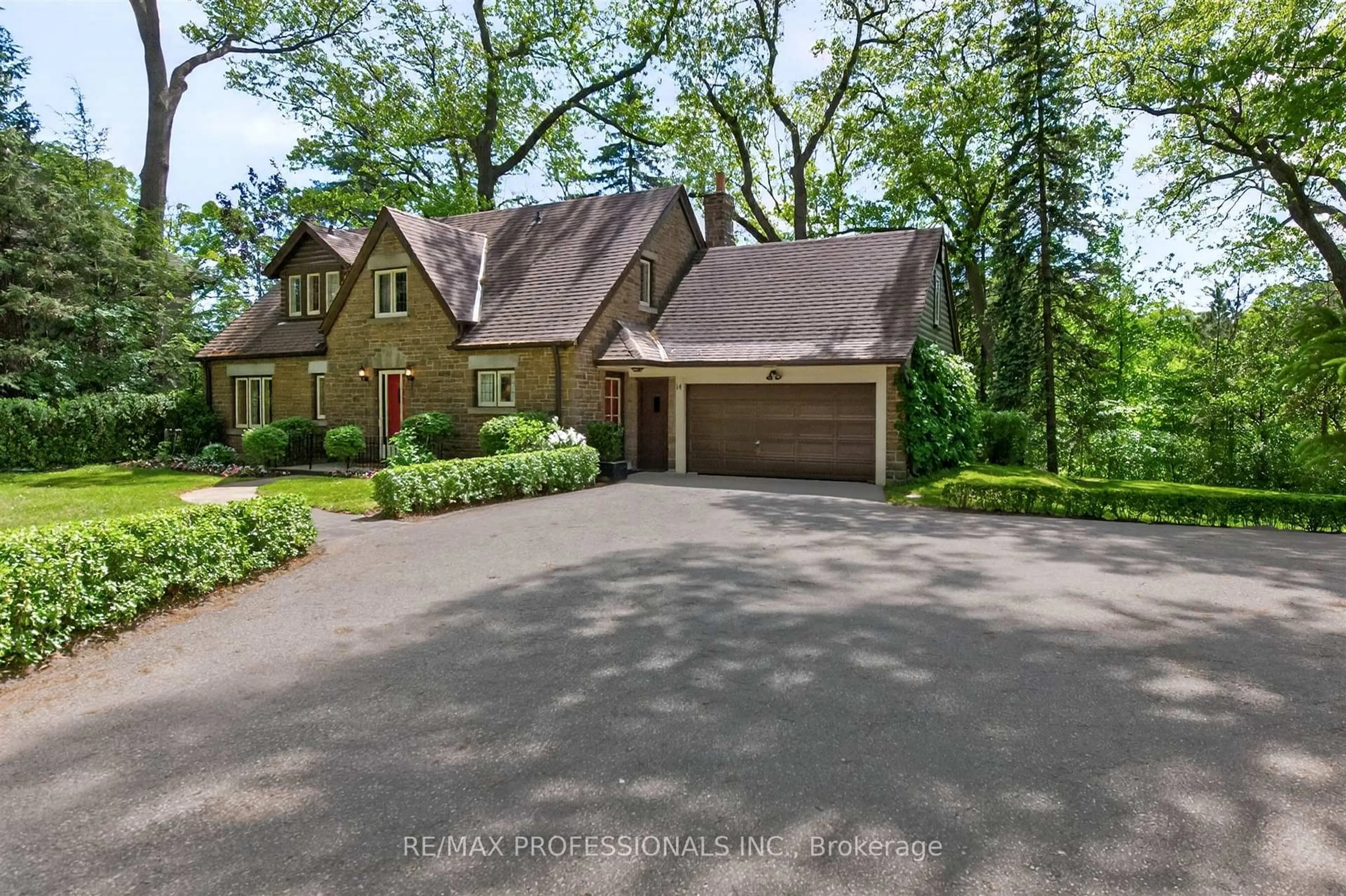 Home with brick exterior material, street for 14 North Dr, Toronto Ontario M9A 4P9