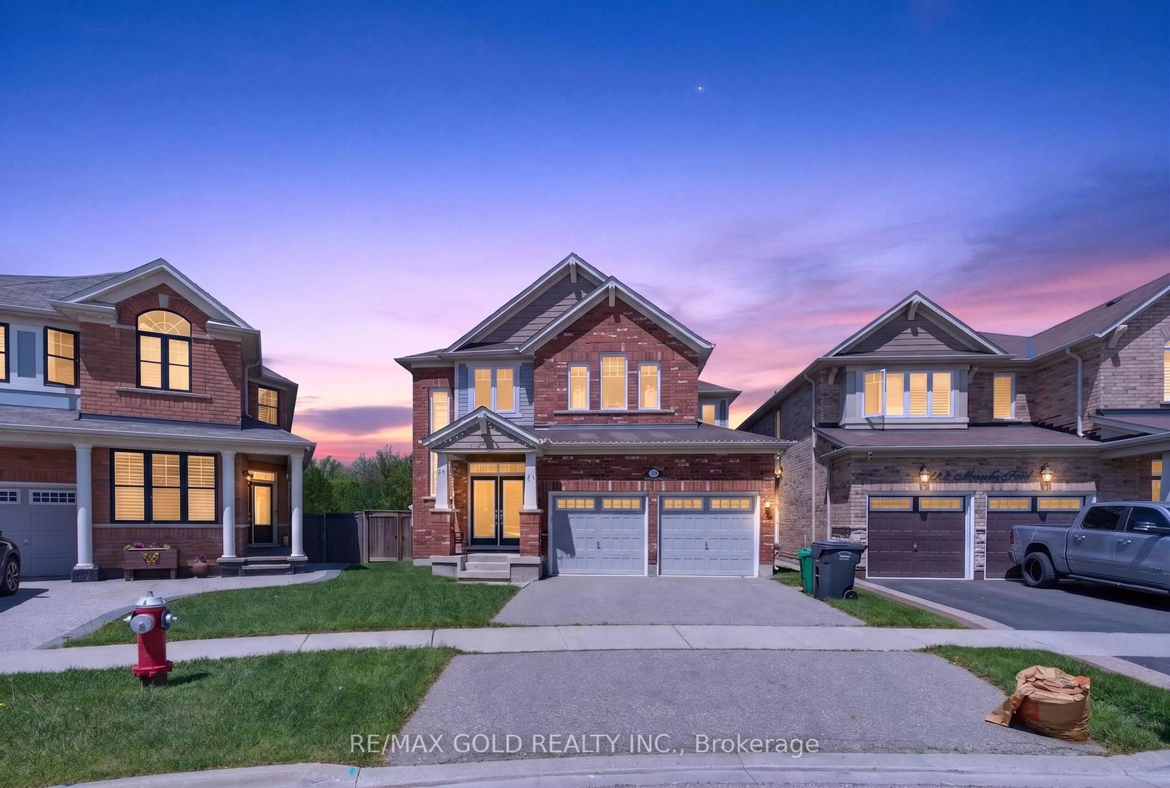 Home with brick exterior material, street for 120 Miracle Tr, Brampton Ontario L7A 0Y8