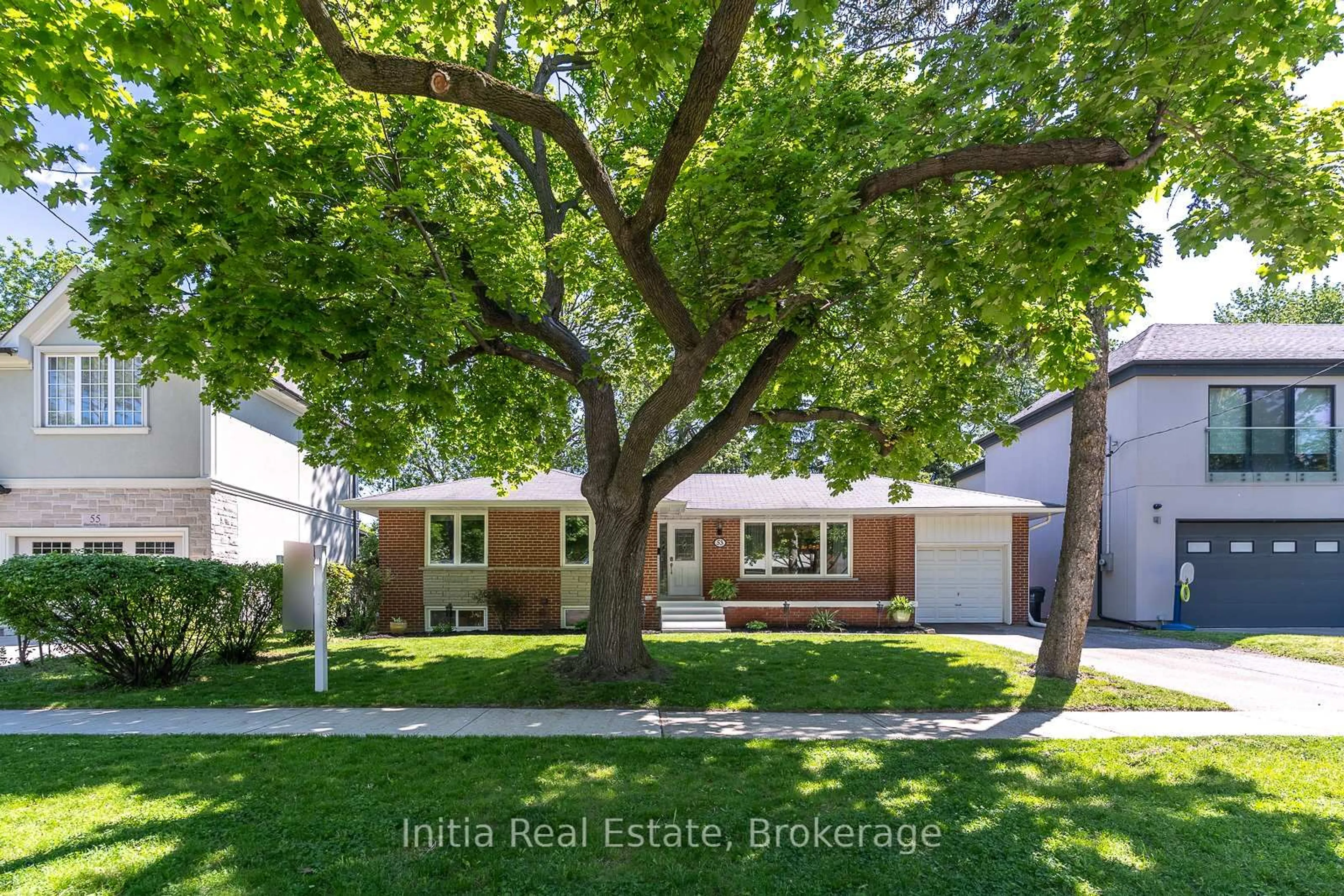 Home with brick exterior material, street for 53 Burrows Ave, Toronto Ontario M9B 4W8