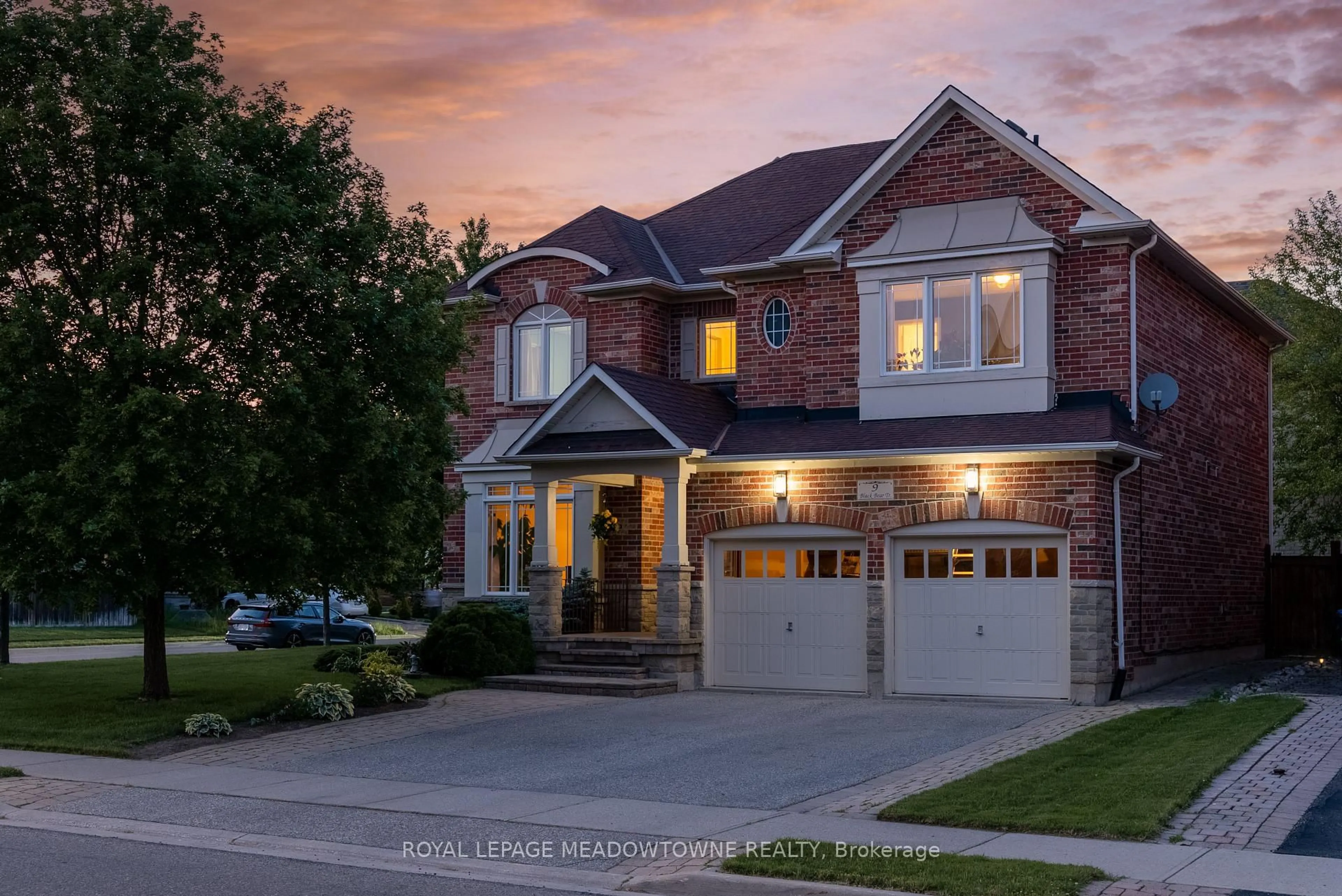 Home with brick exterior material, street for 9 Black Bear Tr, Brampton Ontario L6Y 5L2