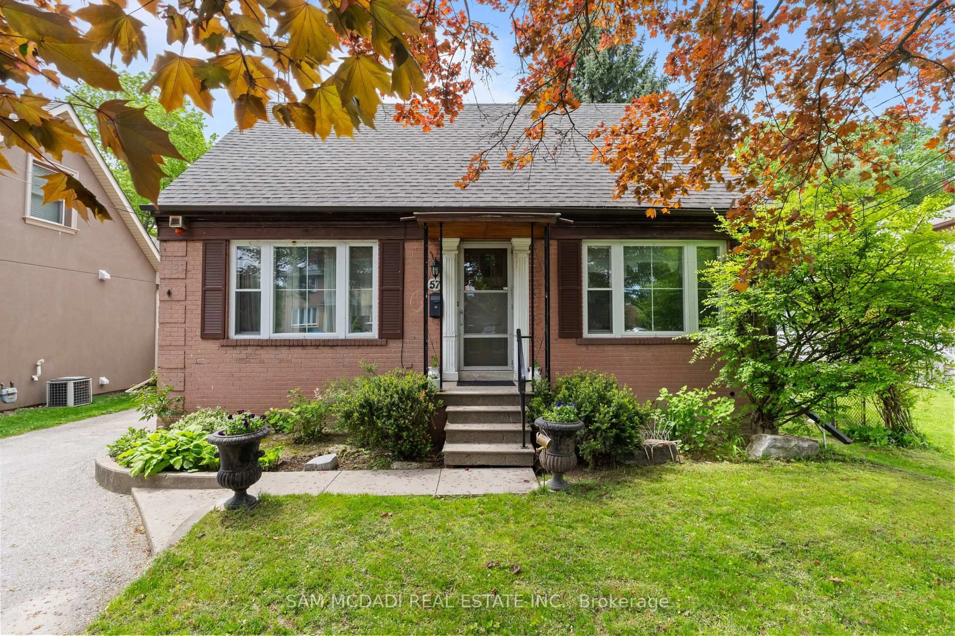 Home with brick exterior material, street for 57 Westglen Cres, Toronto Ontario M9B 4R2