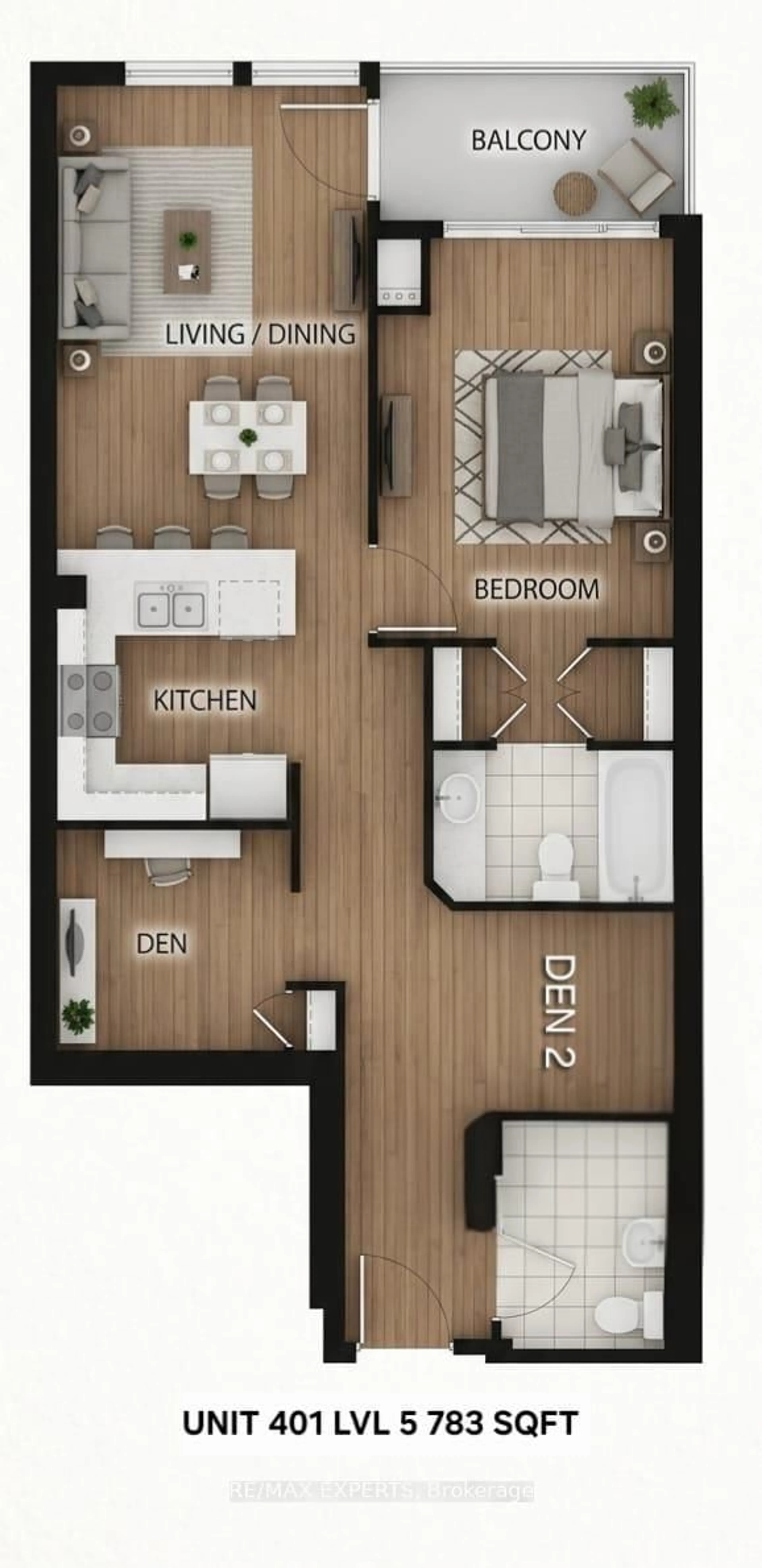 Floor plan for 220 Burnhamthorpe Rd #401, Mississauga Ontario L5B 4N4