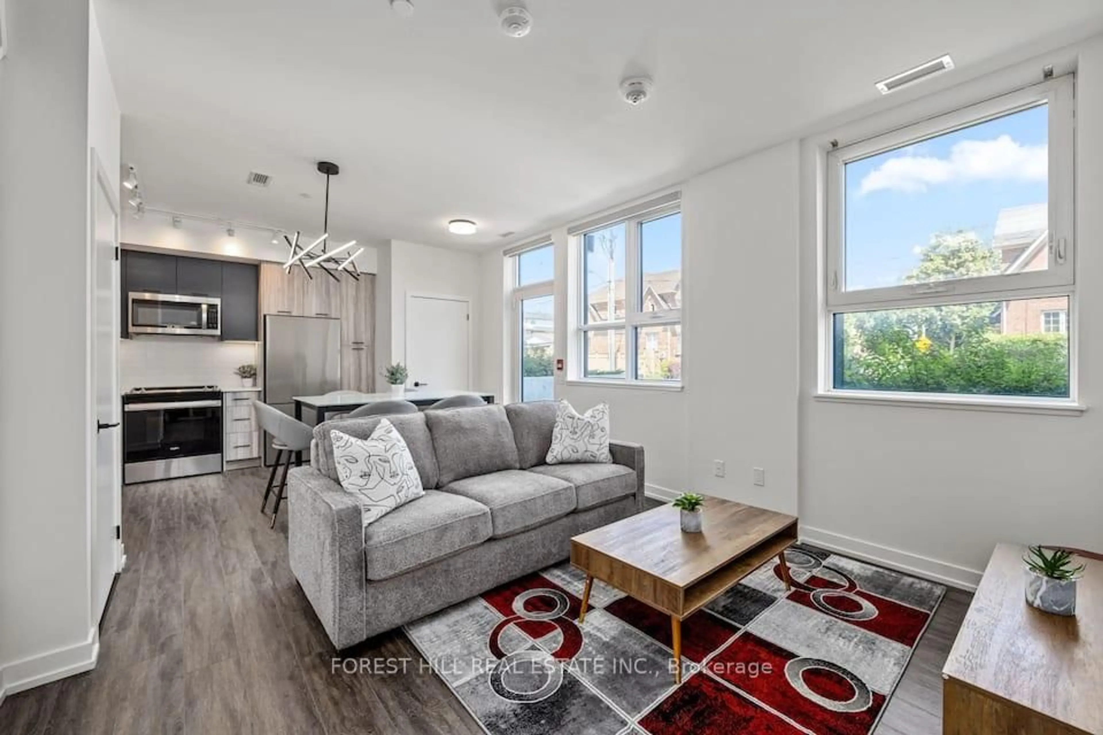 Living room with furniture, unknown for 2300 St Clair Ave #103, Toronto Ontario M6N 0B3