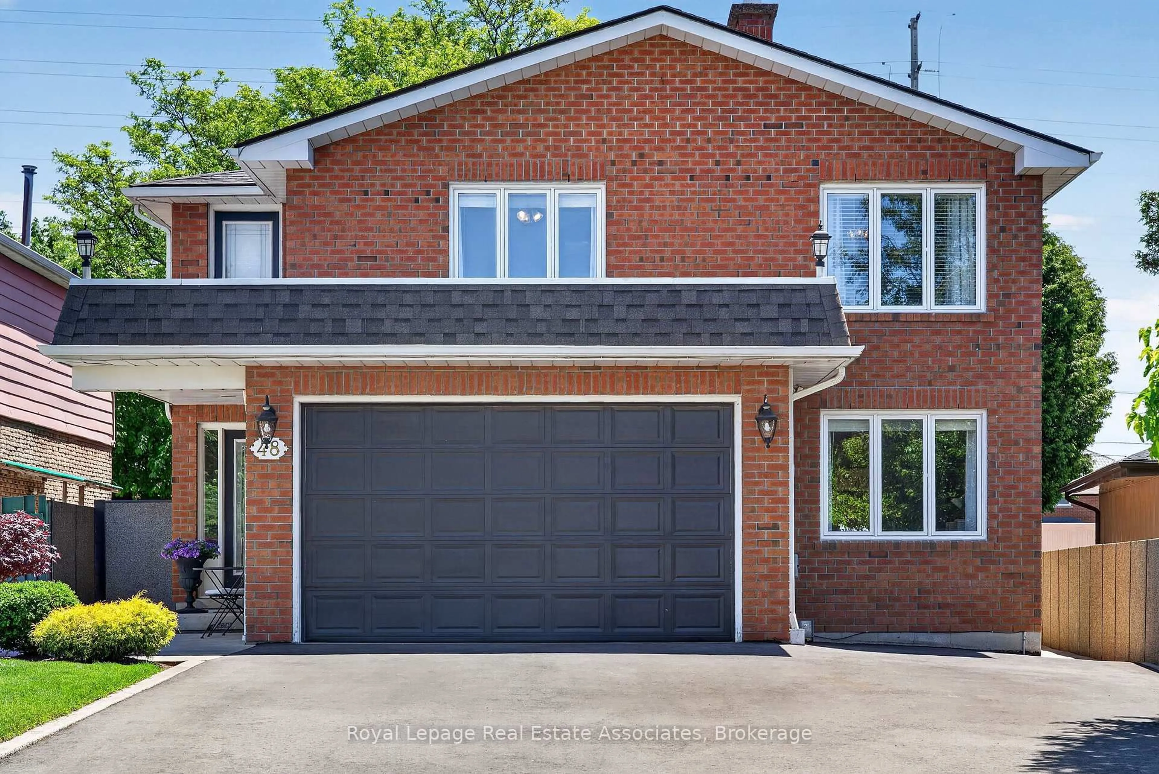 Home with brick exterior material, street for 48 Hudson Dr, Brampton Ontario L6Y 2N7