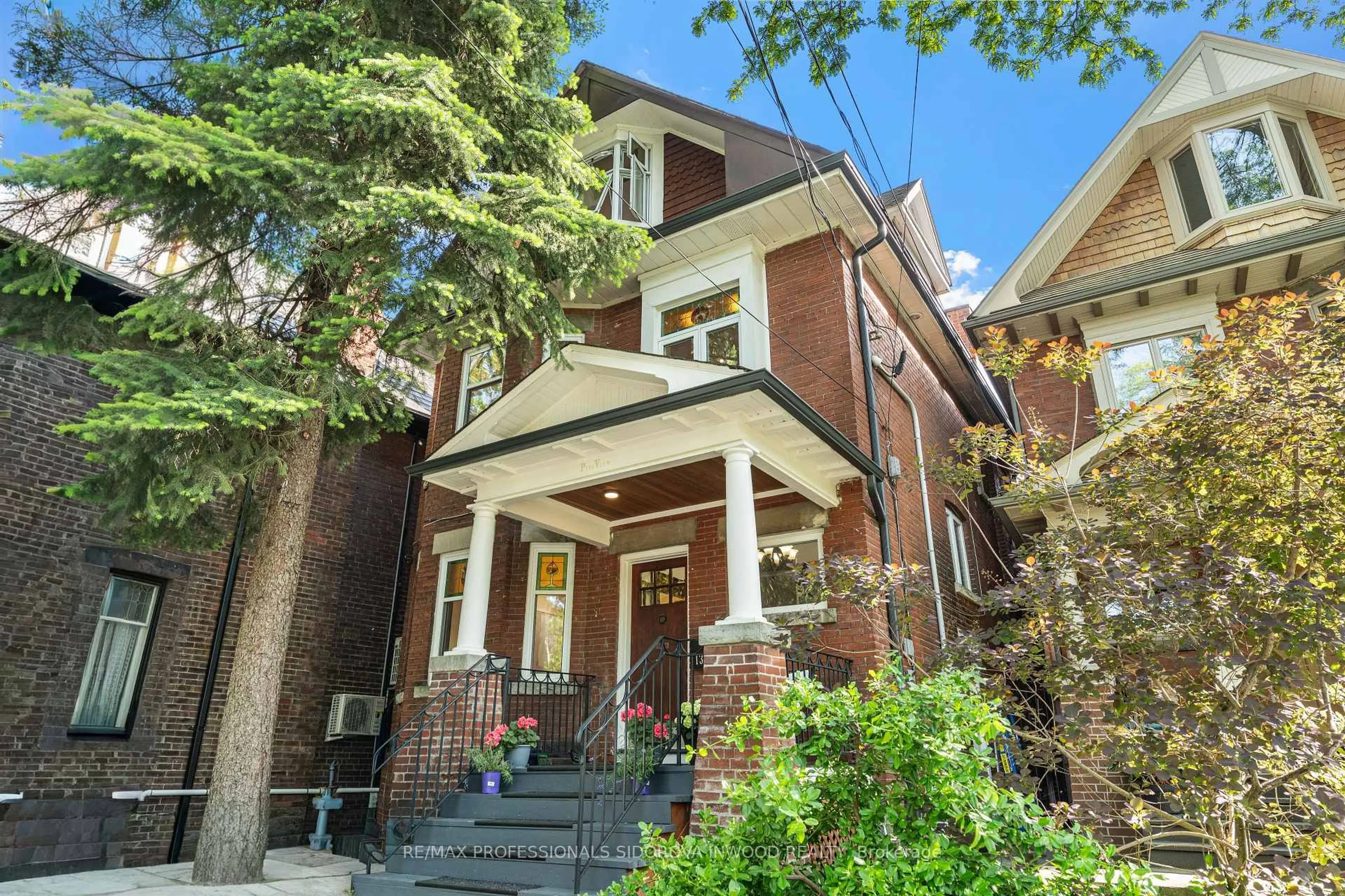 Home with brick exterior material, street for 13 Evelyn Cres, Toronto Ontario M6P 3C8