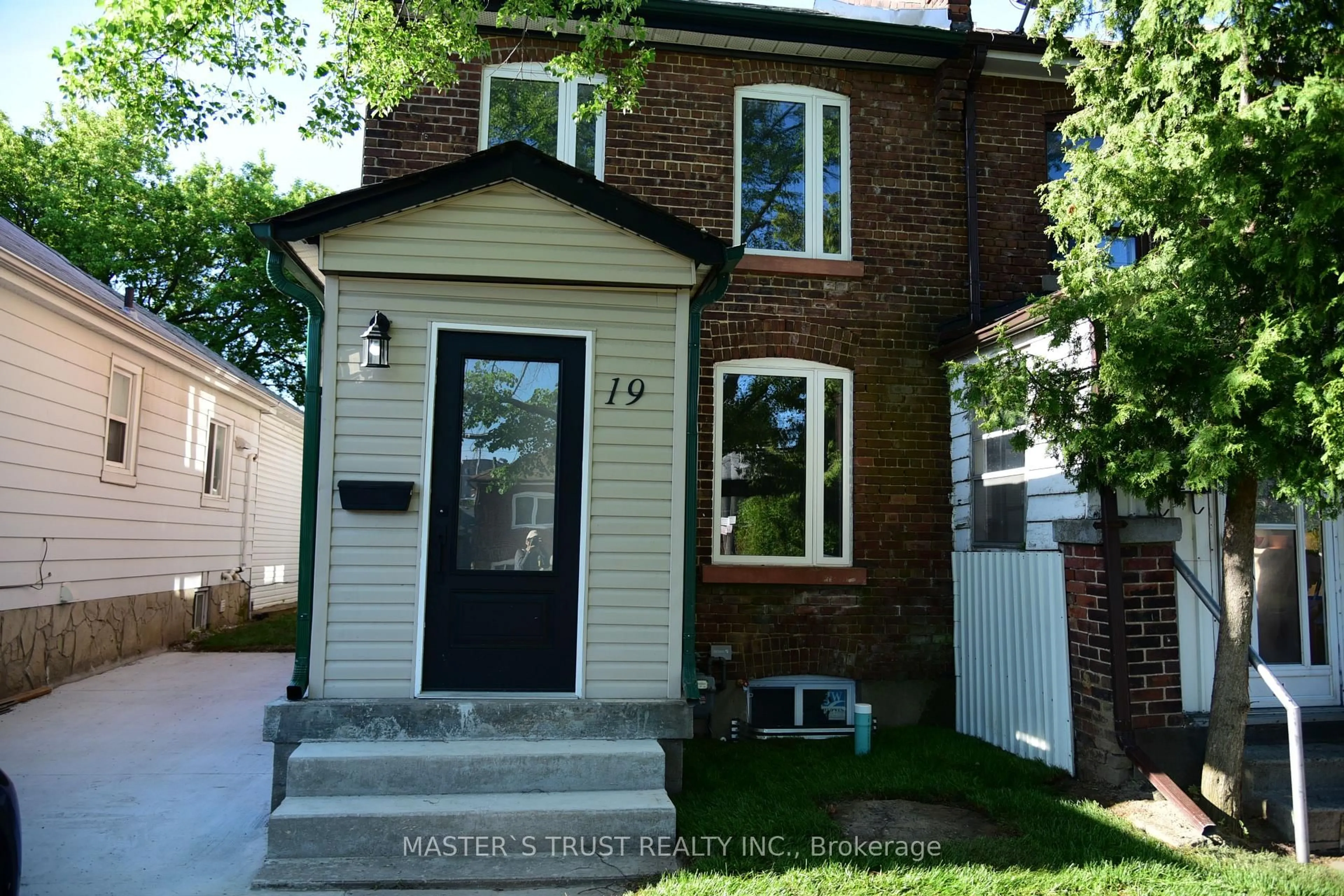 Home with brick exterior material, street for 19 Emmett Ave, Toronto Ontario M6M 2E3